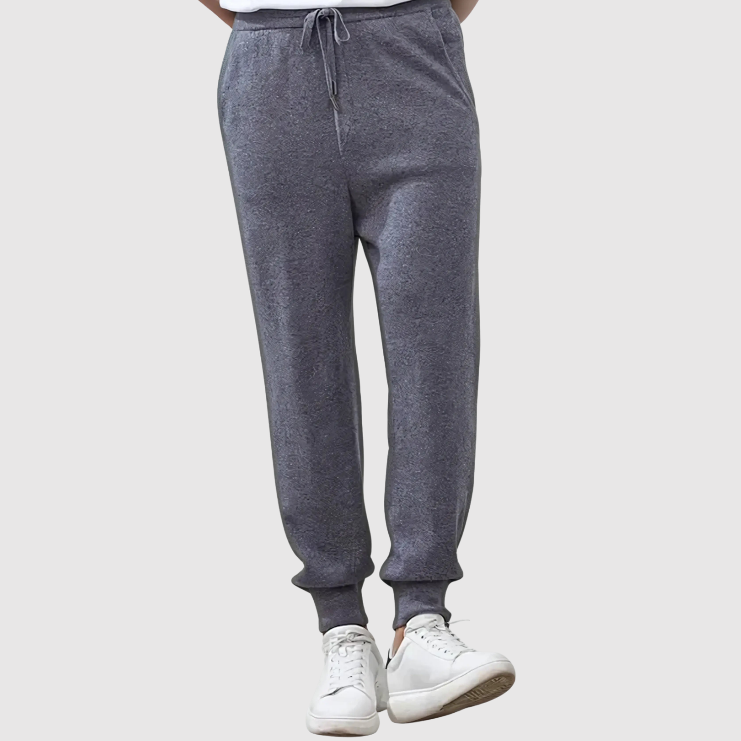 Denis – Podstawowe joggery w szarym