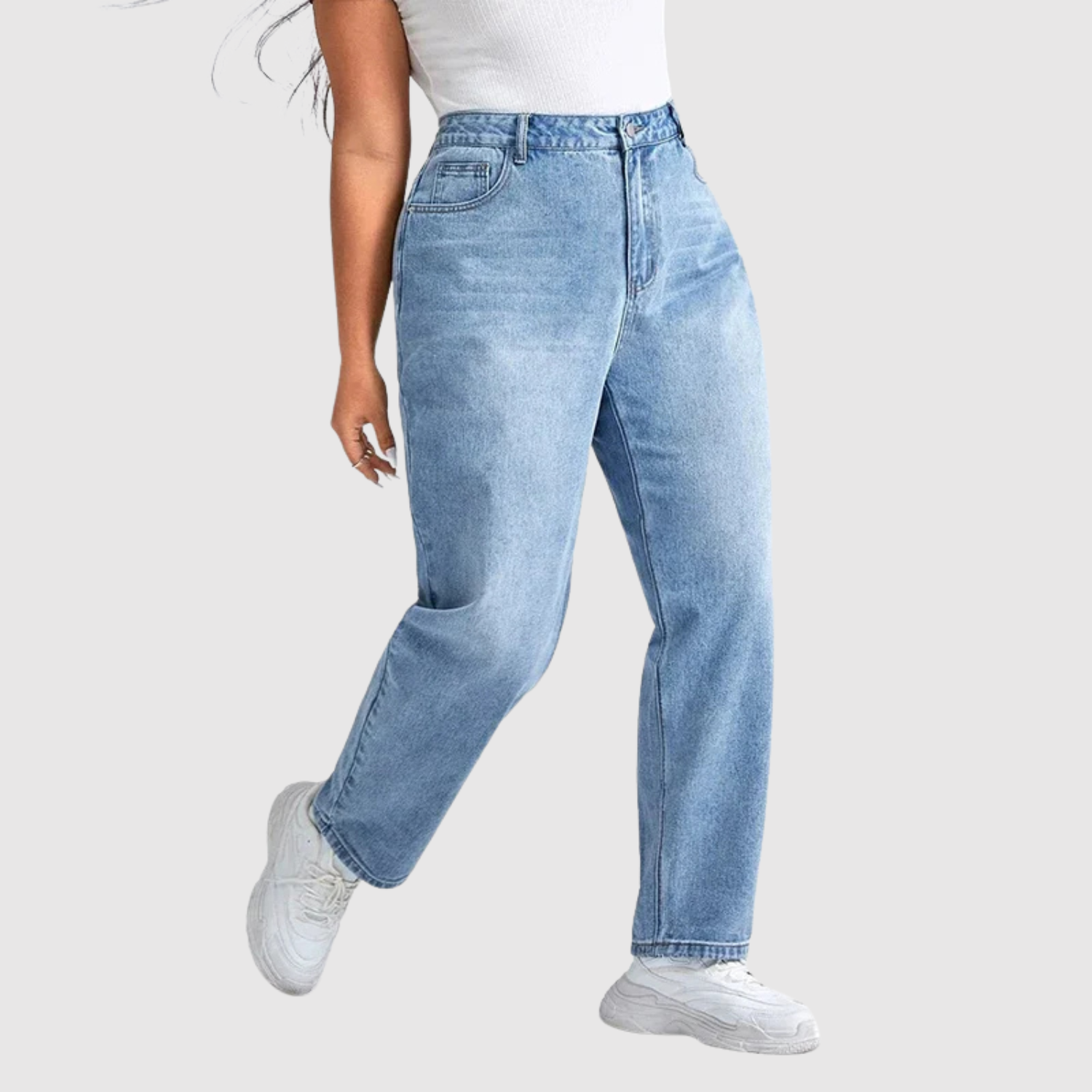 Kira – Dżinsy z prostymi nogawkami