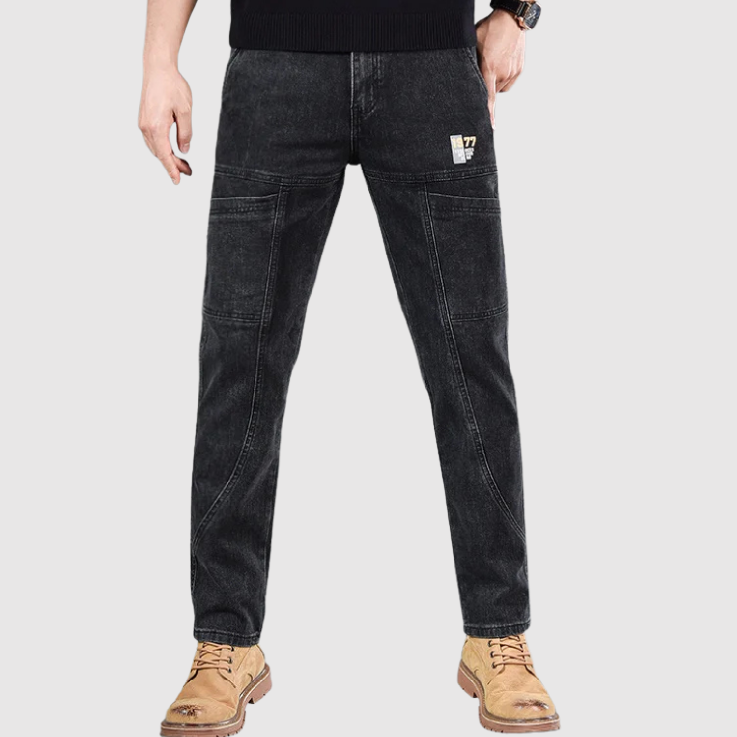 Bruno – Użyteczne dżinsy z wzmocnionymi detalami