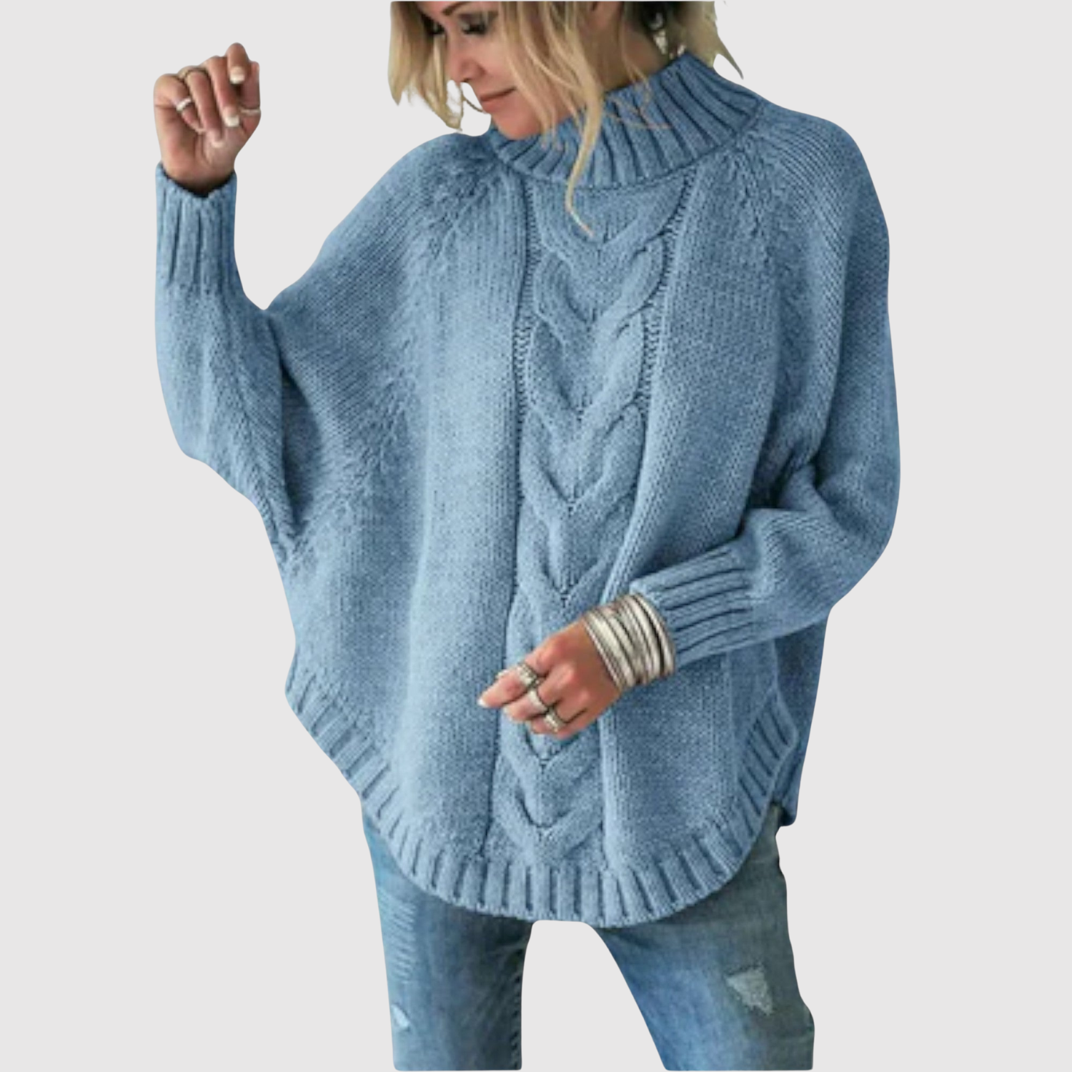 Nora – Kaszmirowy sweter z luźną elegancją