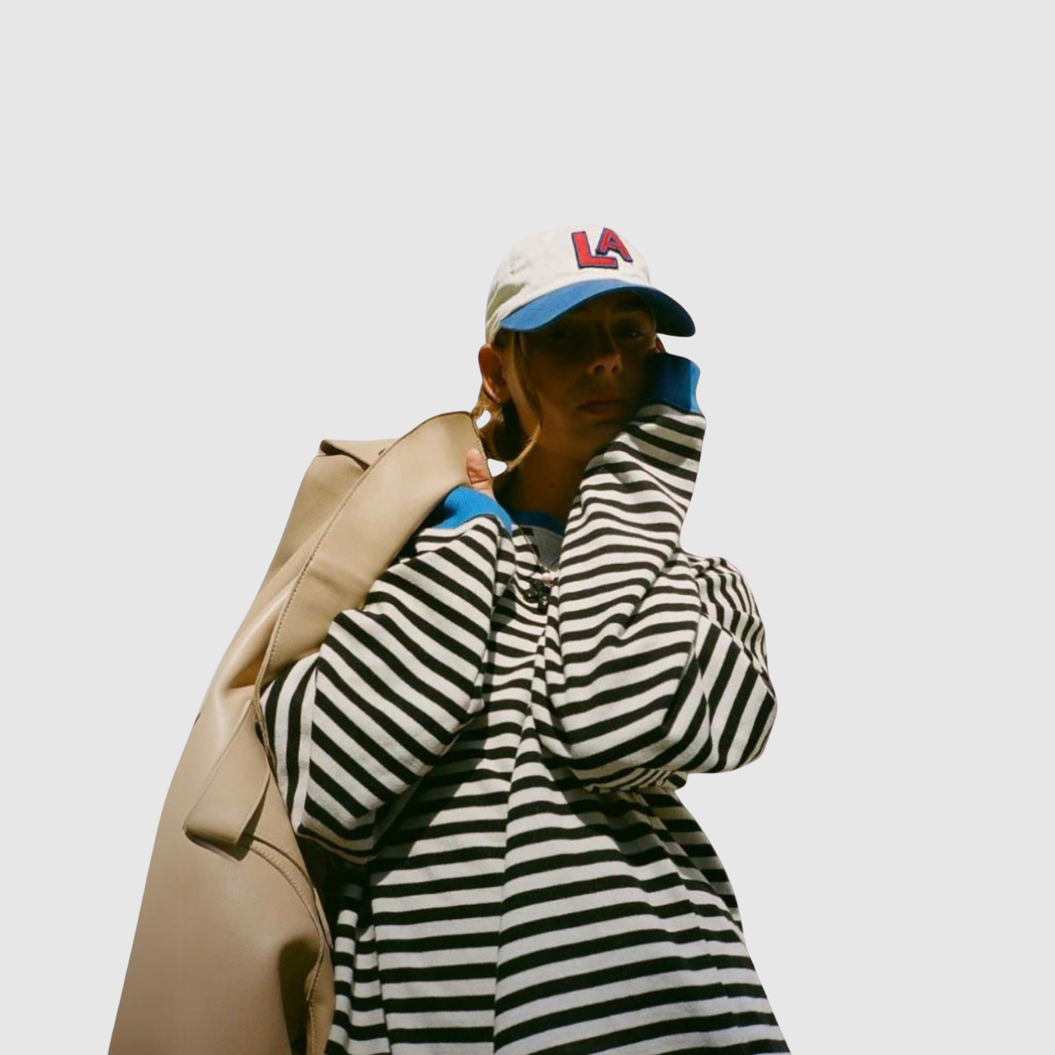 Nora – Sweter w paski w kontrastowych kolorach