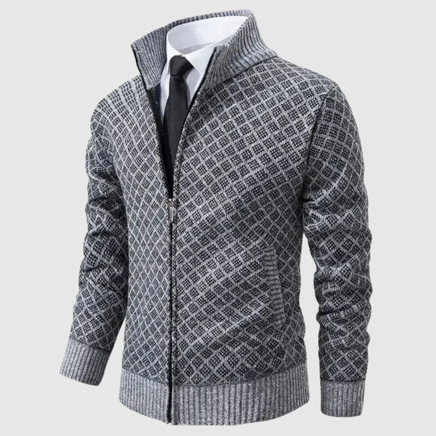 Šimon - Elegancki sweter pleciony