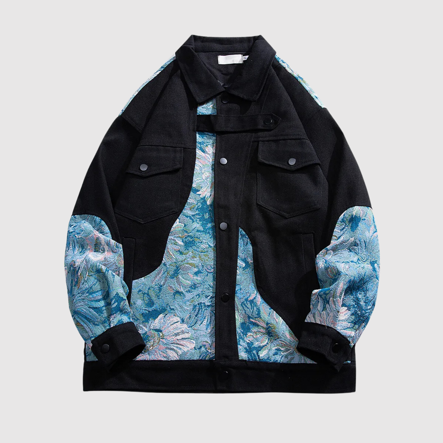 Šimon – Kurtka z kolorowym nadrukiem i miejską atmosferą