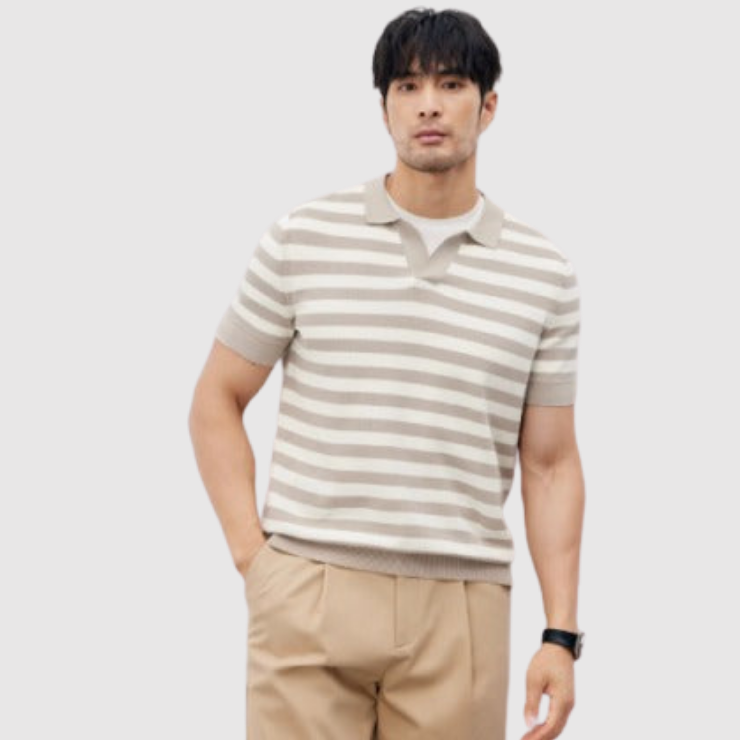 Adrian - Elegancka koszula polo