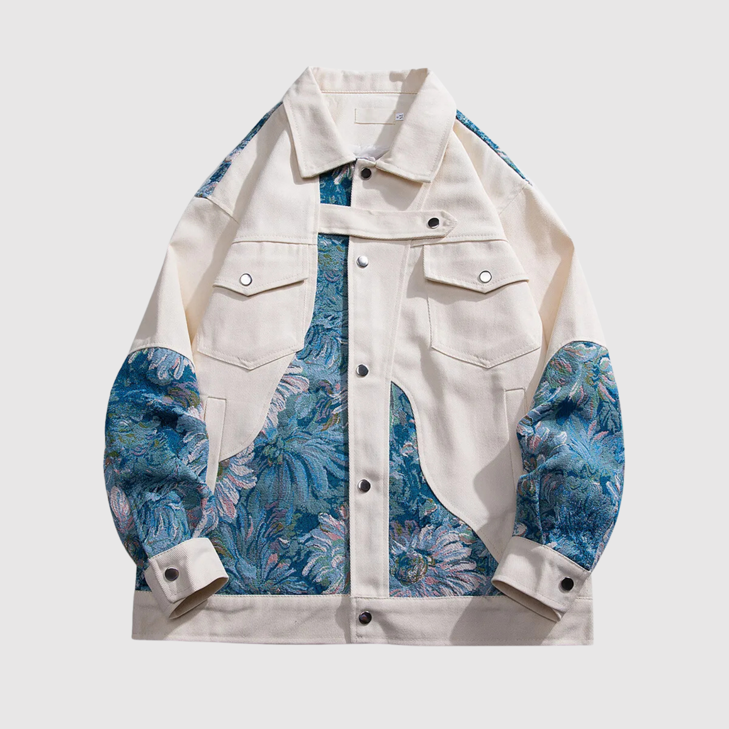 Šimon – Kurtka z kolorowym nadrukiem i miejską atmosferą