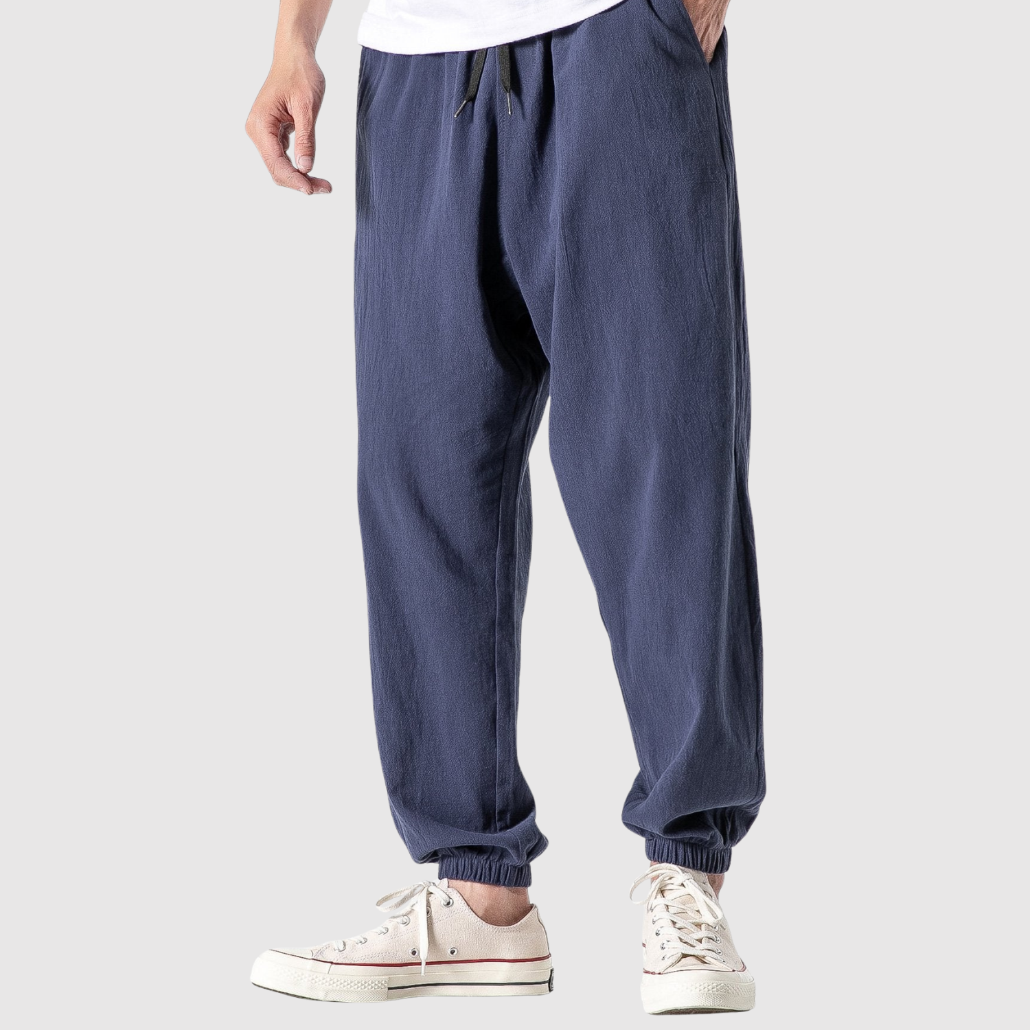 Denis – Luźne spodnie dresowe z wygodnym krojem