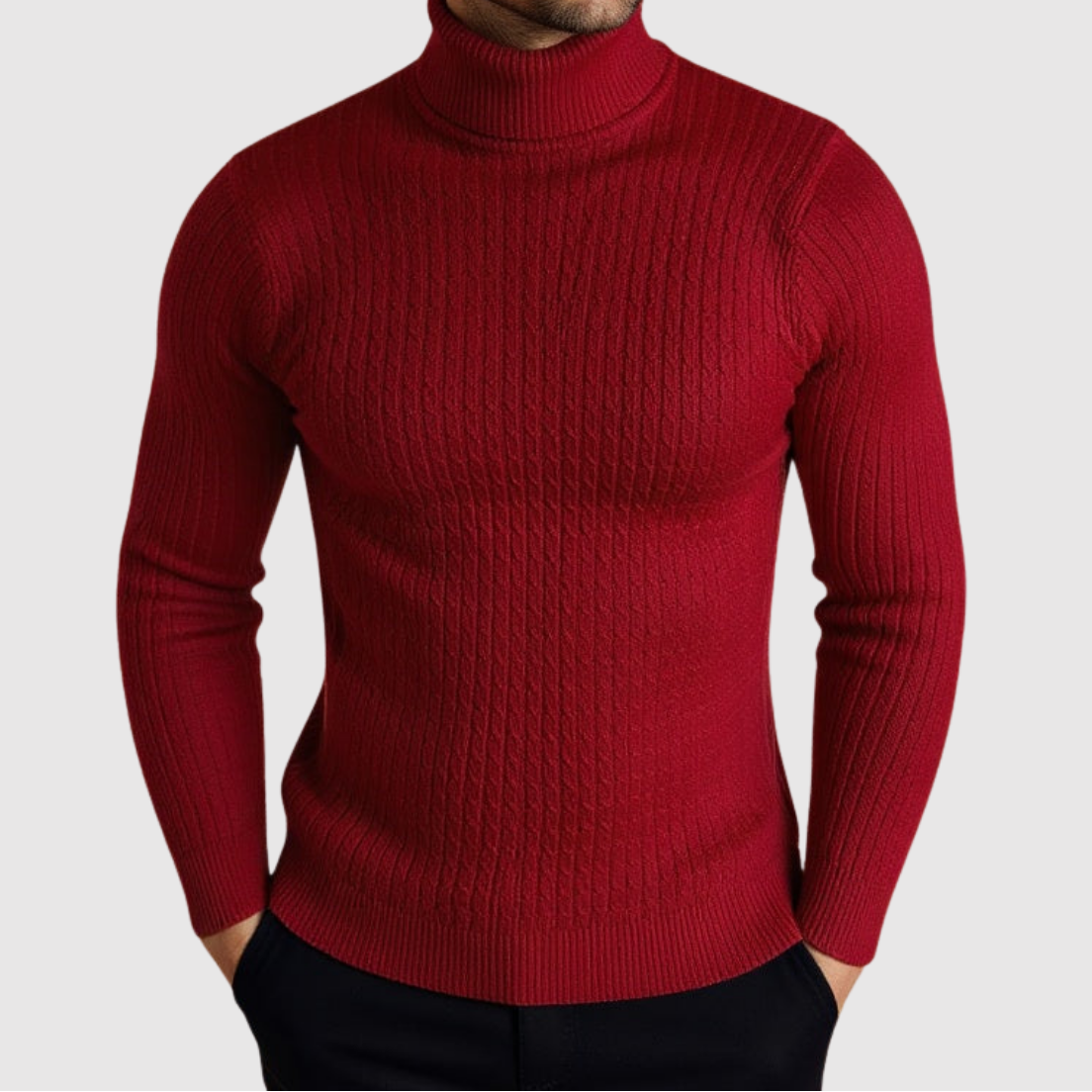 Adrian - Arktyczny Stylowy Sweter