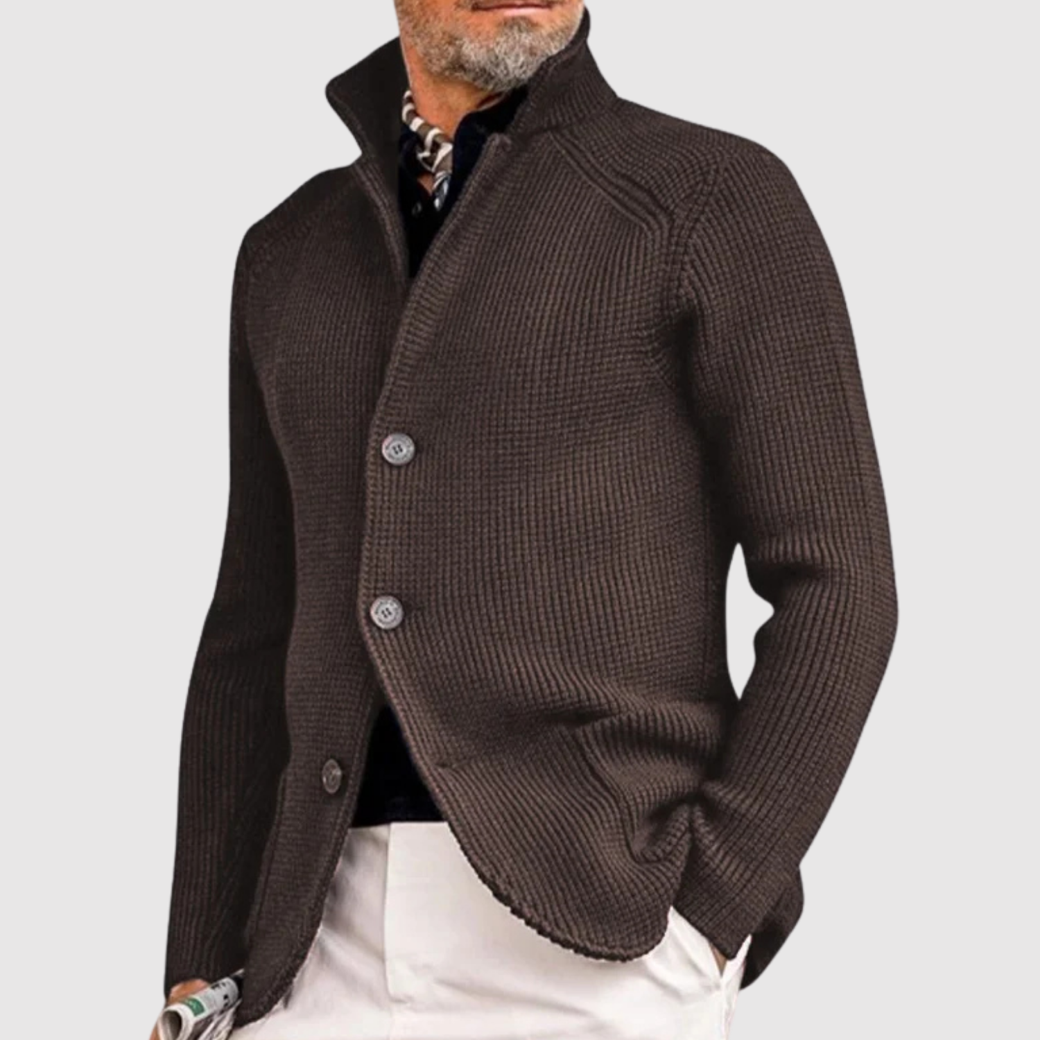 Šimon - Ciepła i Luksusowa Kamizelka