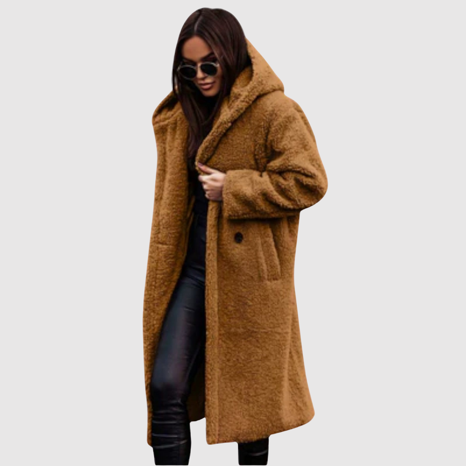 Jelena – Teddy kurtka z miękkiego pluszu