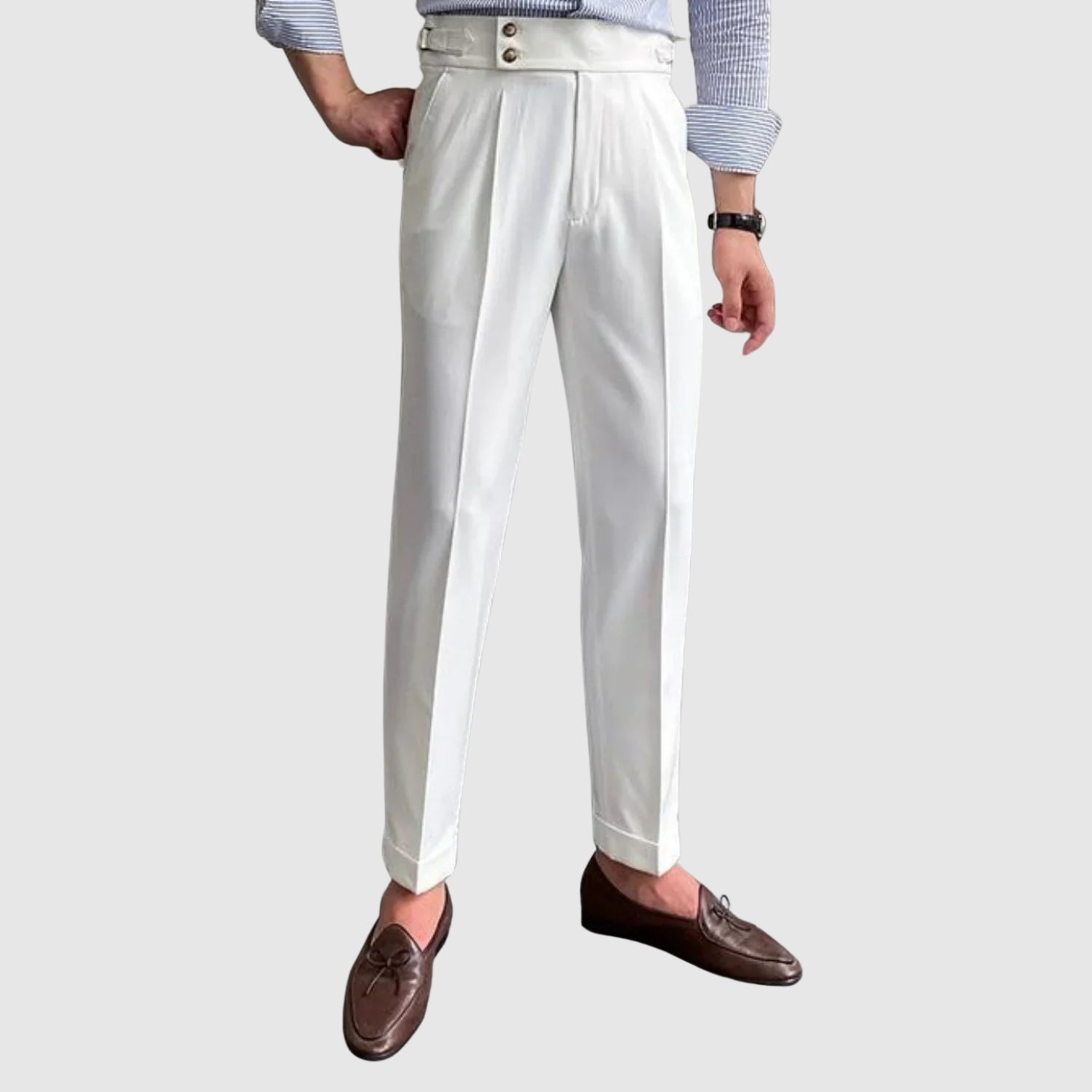 Leo - Stylowe vintage spodnie dla mężczyzn