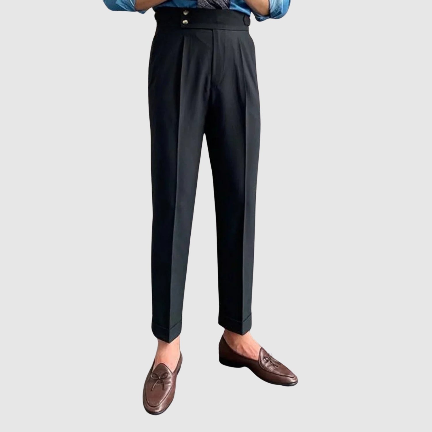 Leo - Stylowe vintage spodnie dla mężczyzn