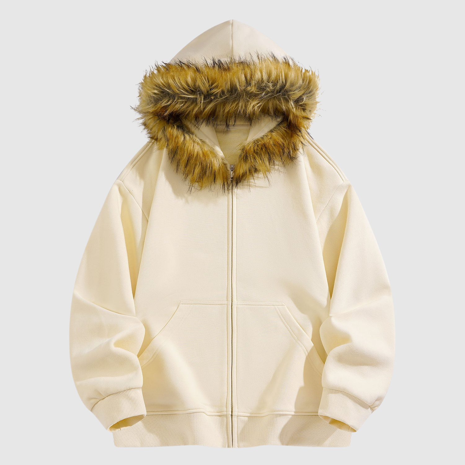 Šimon - Bluza z futrzanym kapturem