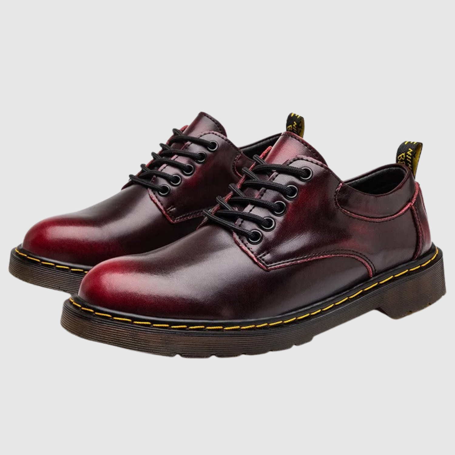 Viktor – Klasyczne skórzane buty z mocną podeszwą