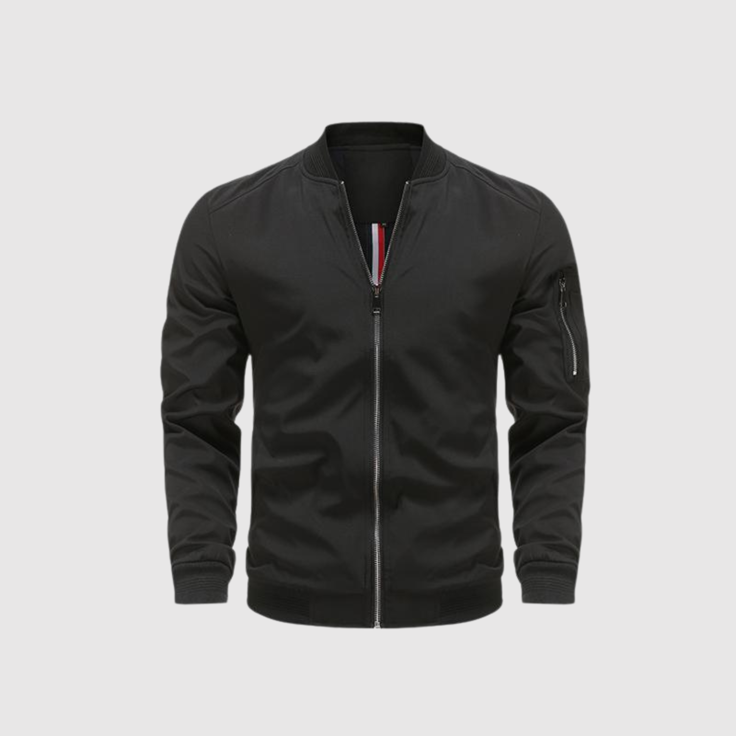 Šimon – Męska kurtka z zamkiem i sportowo-eleganckim designem