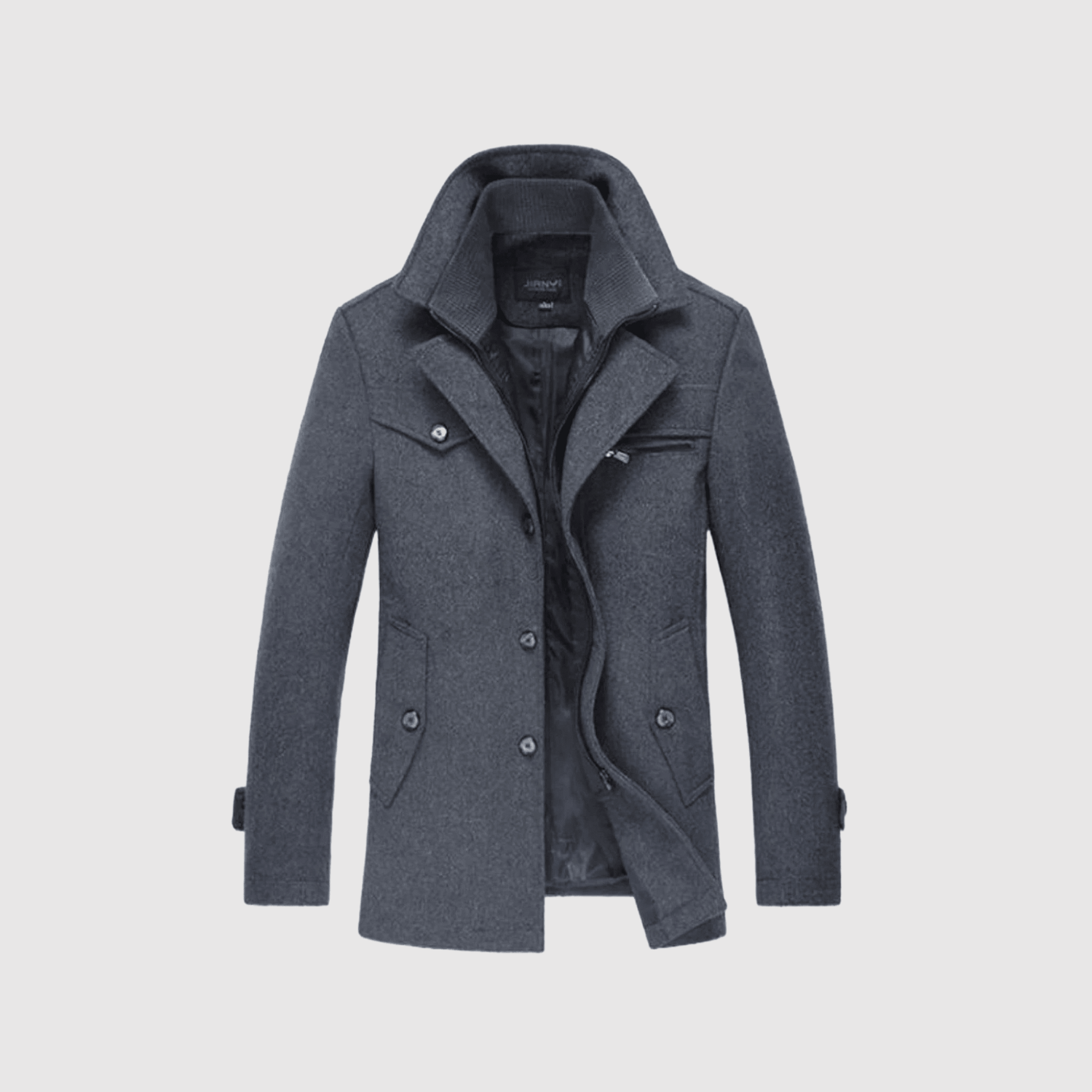 Marek – Elegancki wełniany płaszcz
