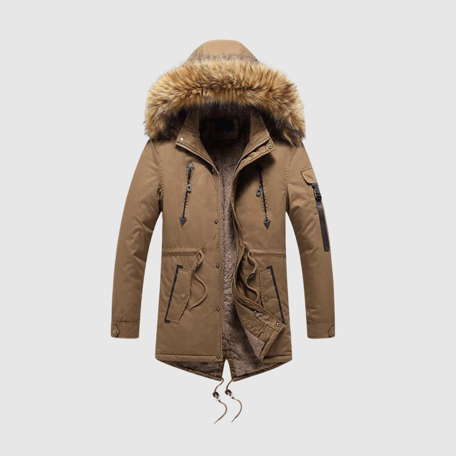 Marek – Ciepła zimowa kurtka z sztucznym puchem