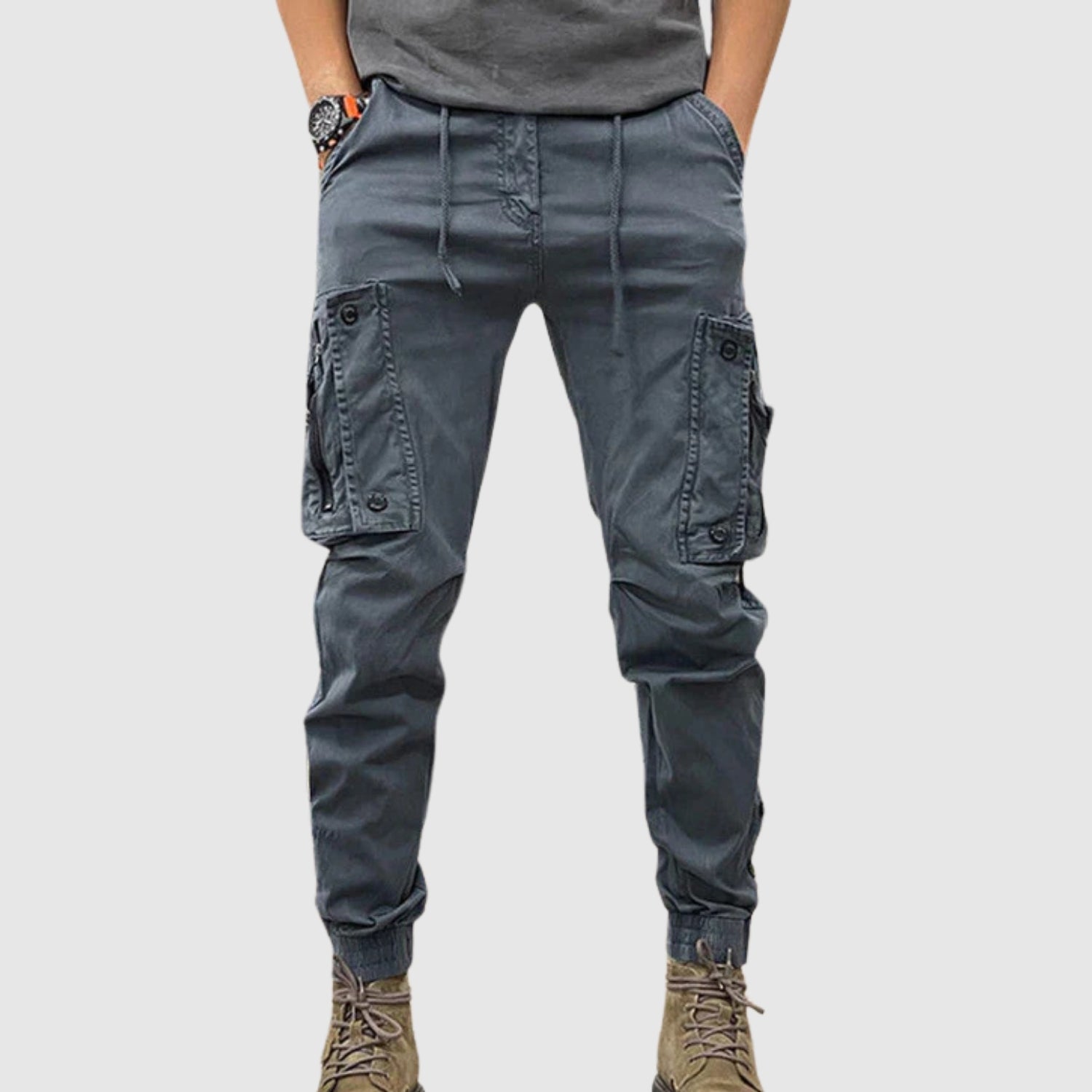 Leo - Wytrzymałe spodnie cargo do codziennego noszenia