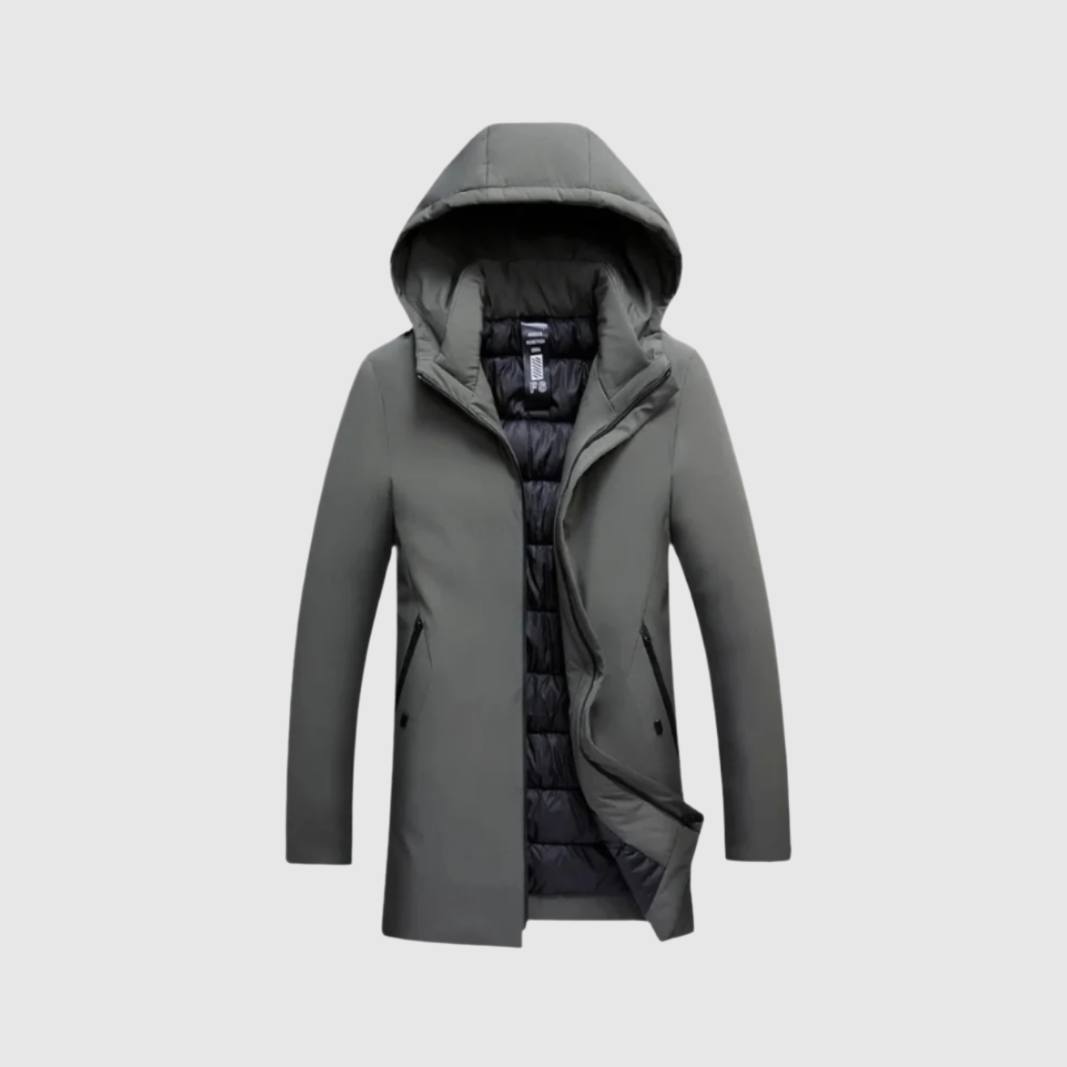 Marek – Elegancki zimowy płaszcz z kapturem