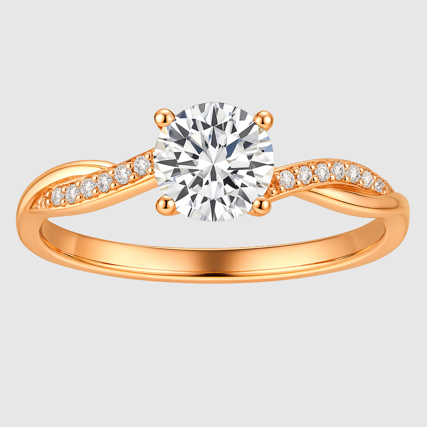 Valérie – Elegancki pierścionek zaręczynowy z kryształem