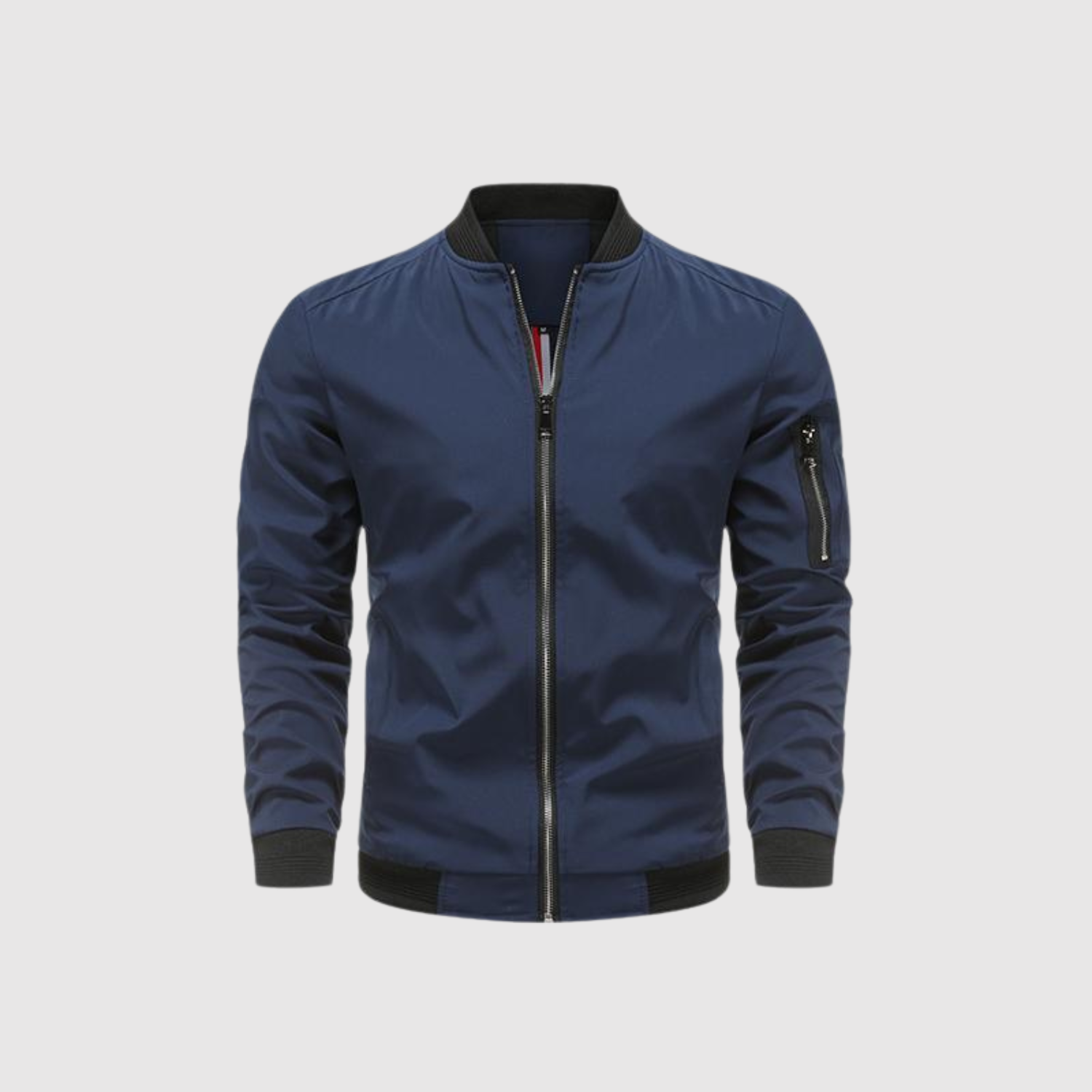 Šimon – Męska kurtka z zamkiem i sportowo-eleganckim designem