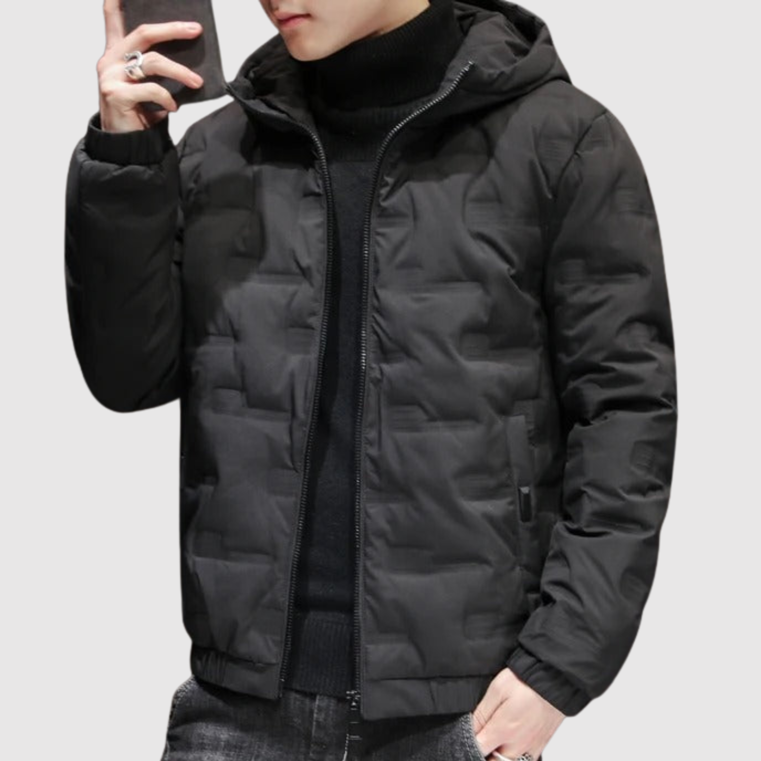 Marek – Ciepła zimowa kurtka o prostych liniach