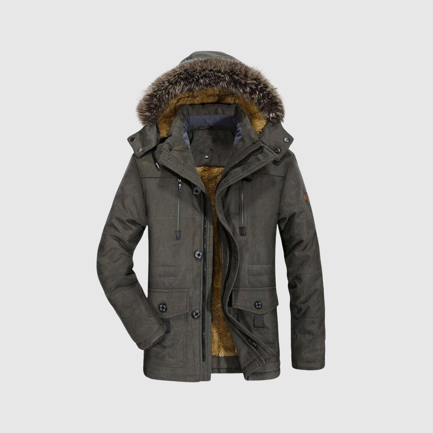 Marek – Zimowa kurtka Nordic Parka z syntetycznym puchem