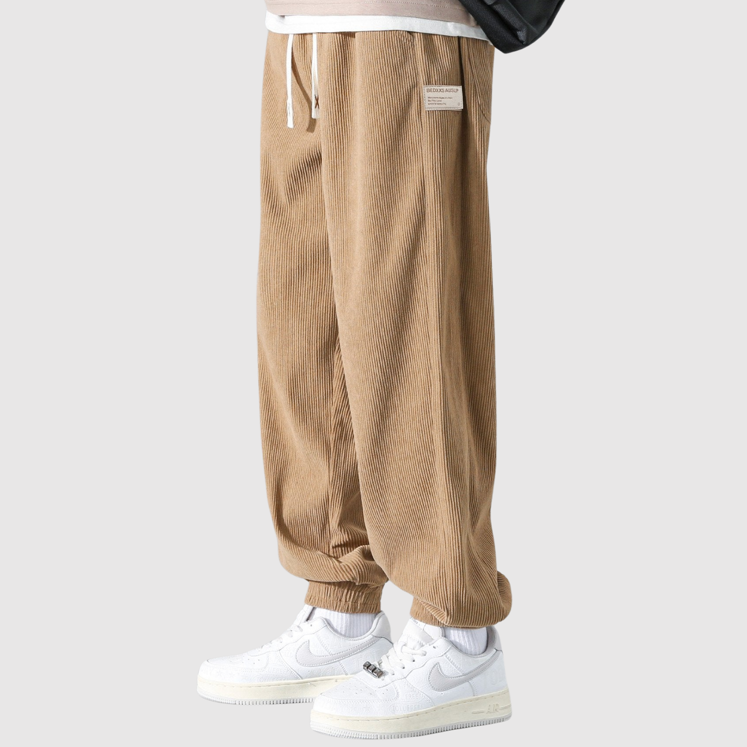 Denis – Spodnie dresowe z materiału rybnego