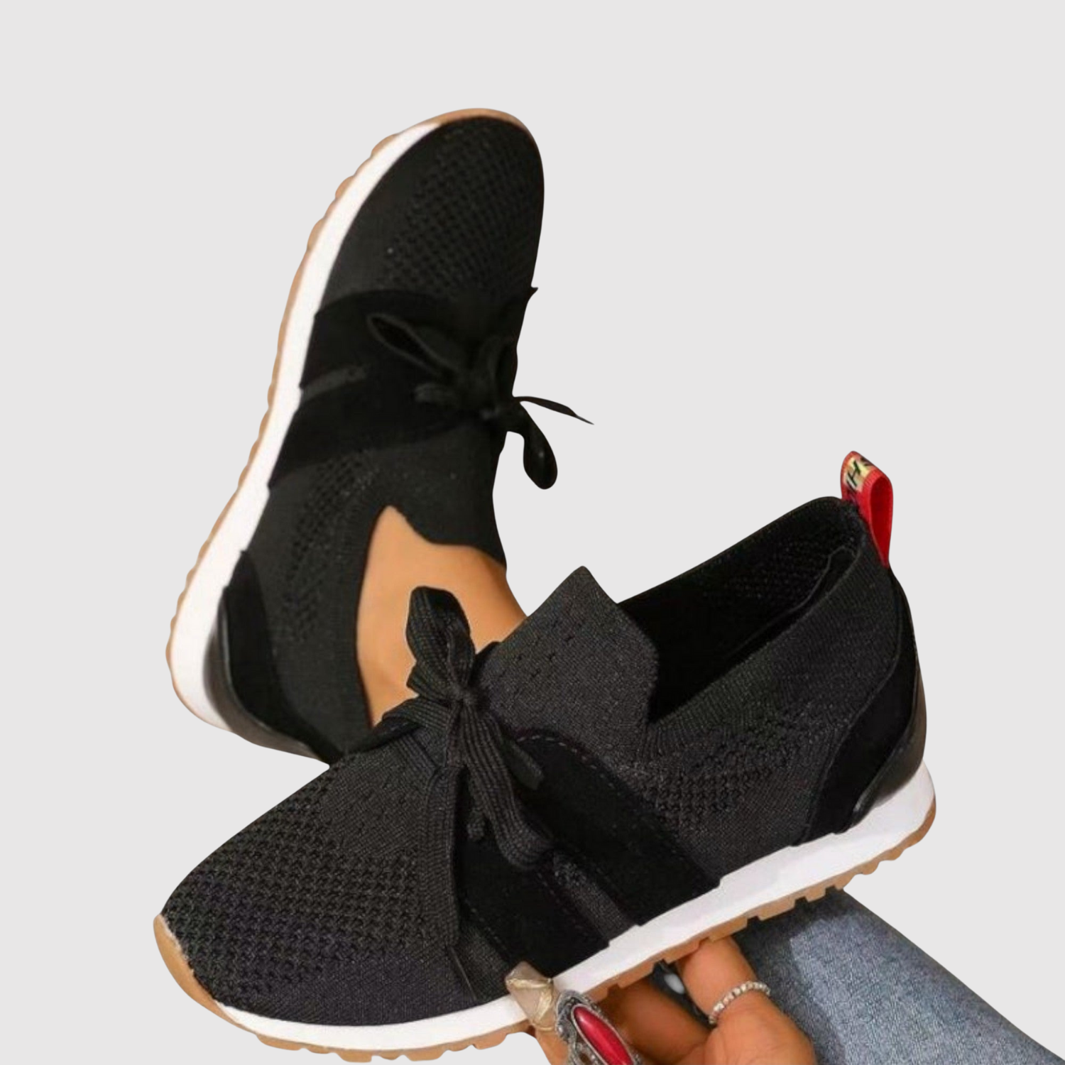 Rita – Lekkie buty z elegancką kokardką