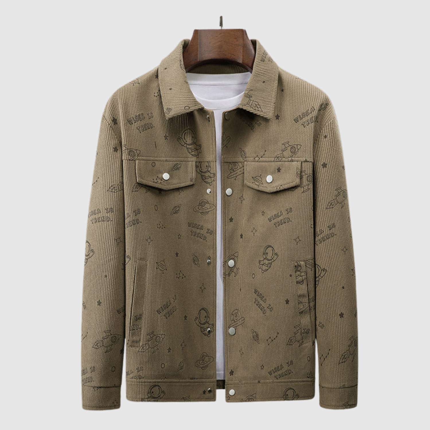 Šimon – Aksamitna kurtka z motywami gwiazd