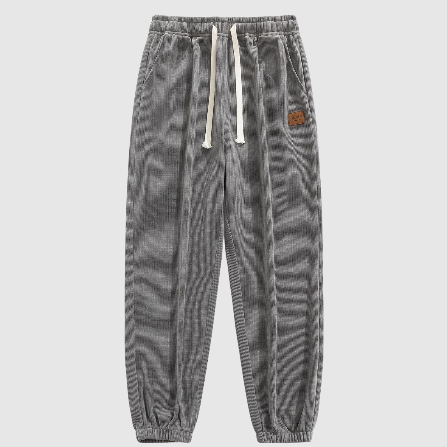 Denis – Spodnie dresowe z postarzanym wyglądem