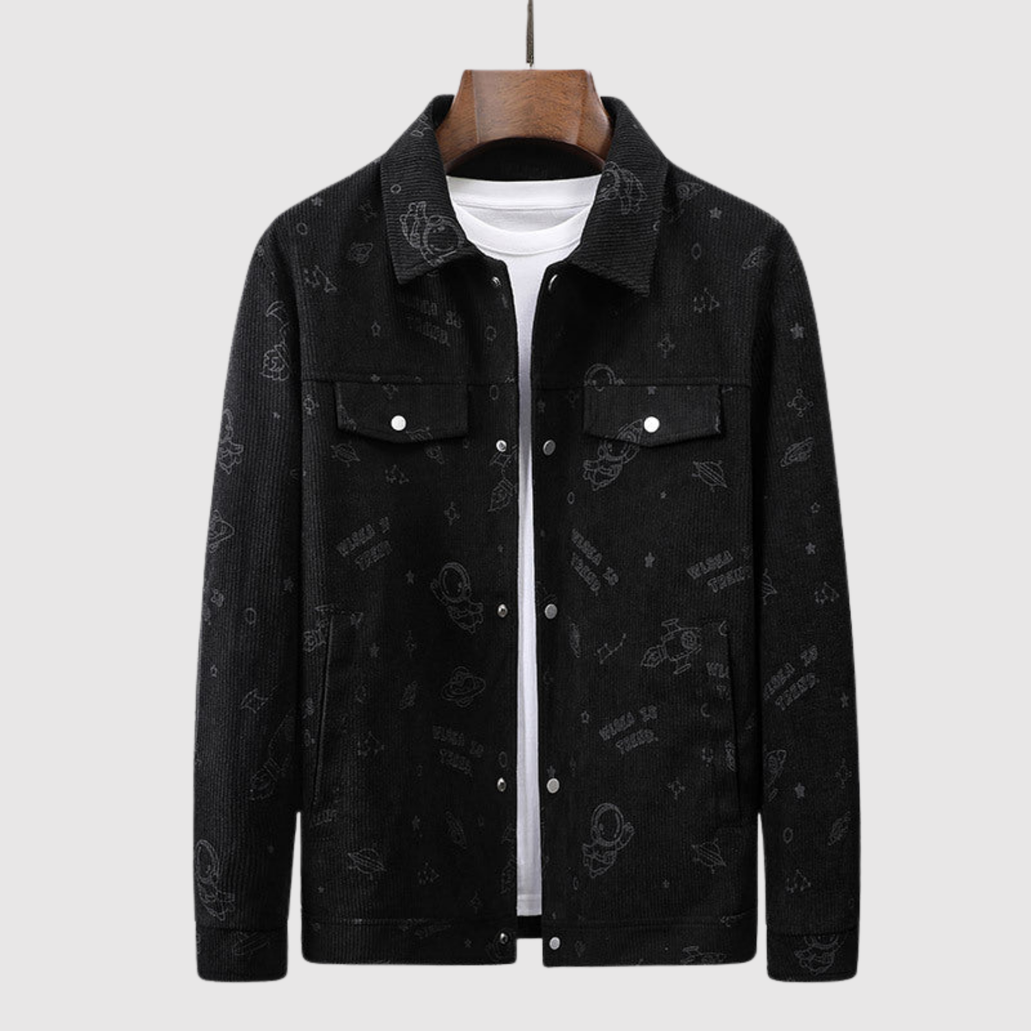 Šimon – Aksamitna kurtka z motywami gwiazd