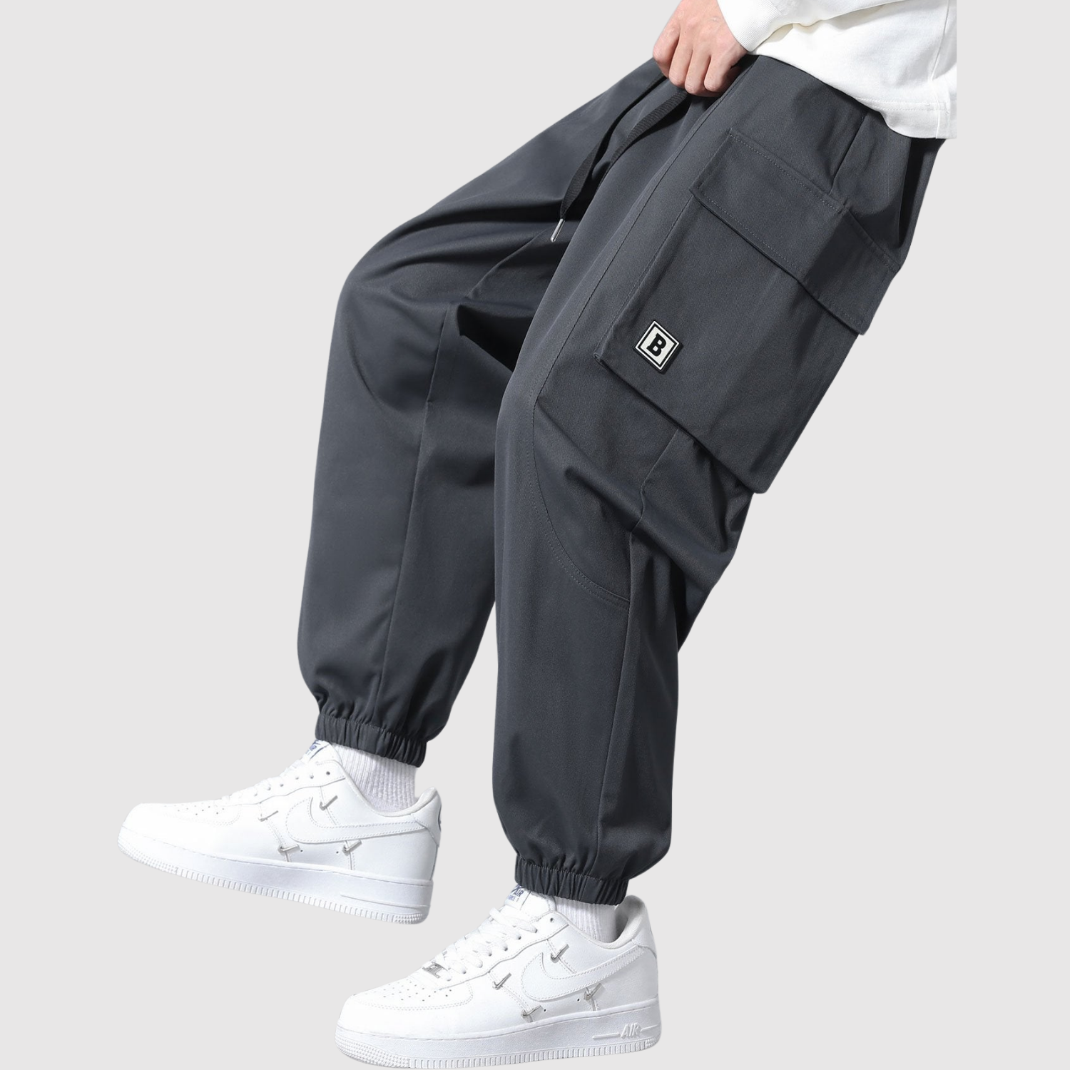 Denis – Letnie spodnie cargo z funkcją ochrony przed wiatrem