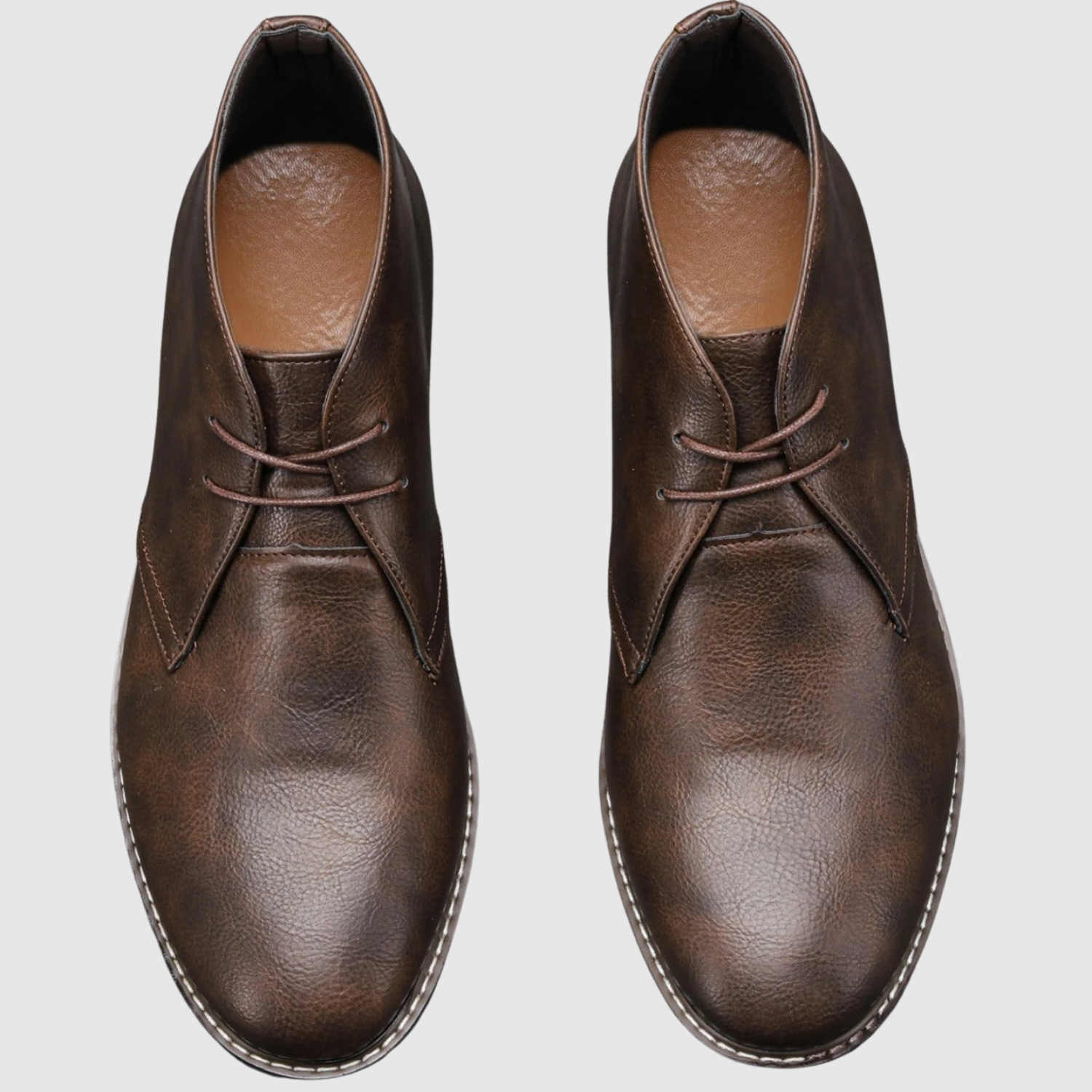 Viktor – Klasyczne boty Chukka ze skóry