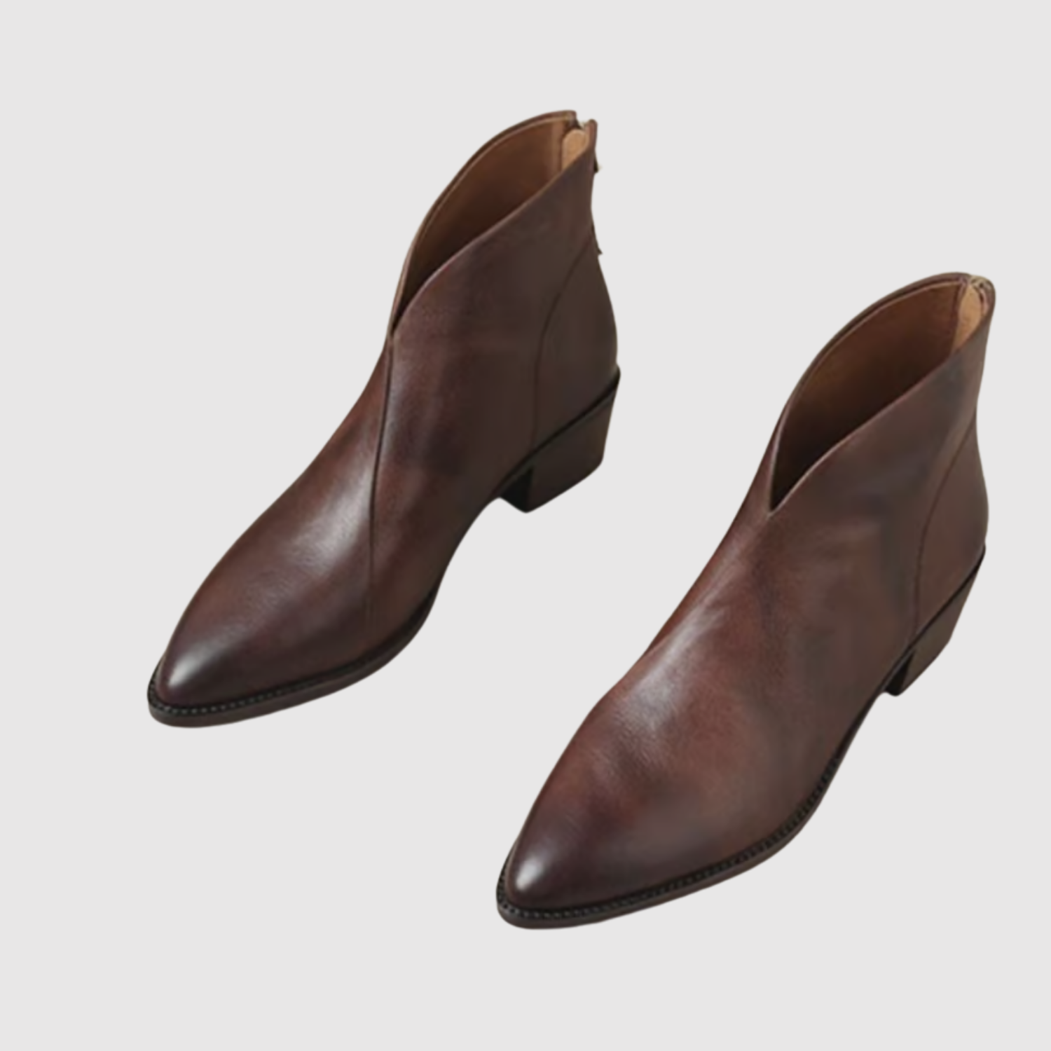 Teodora - Klasyczne krótkie buty o eleganckim designie