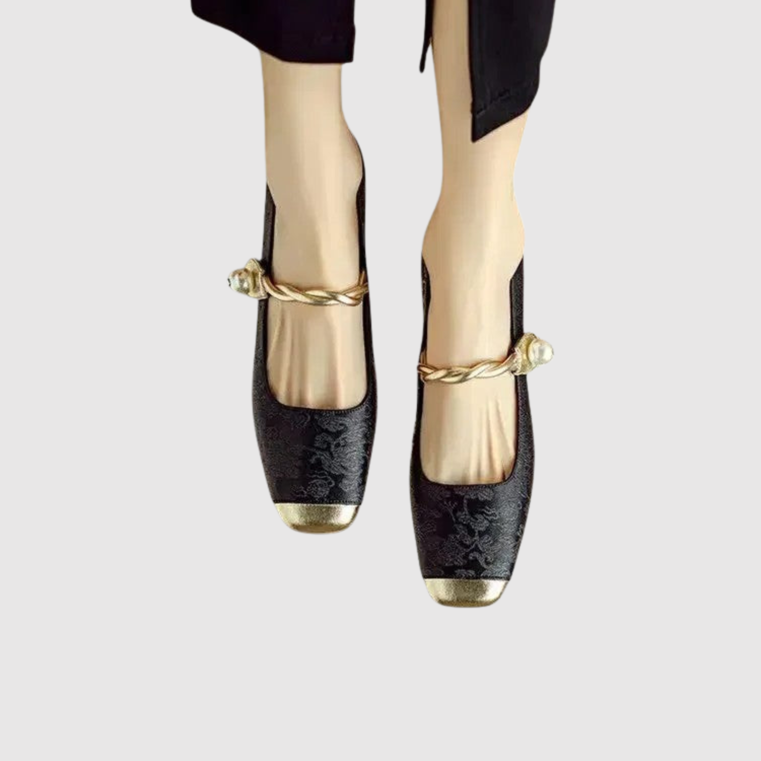 Greta – Baletki z metalicznym akcentem