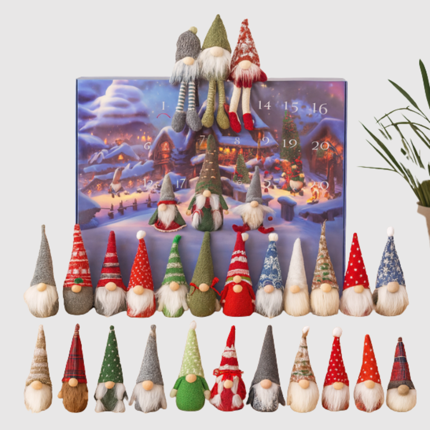Świąteczny kalendarz z krasnoludkami (2025)