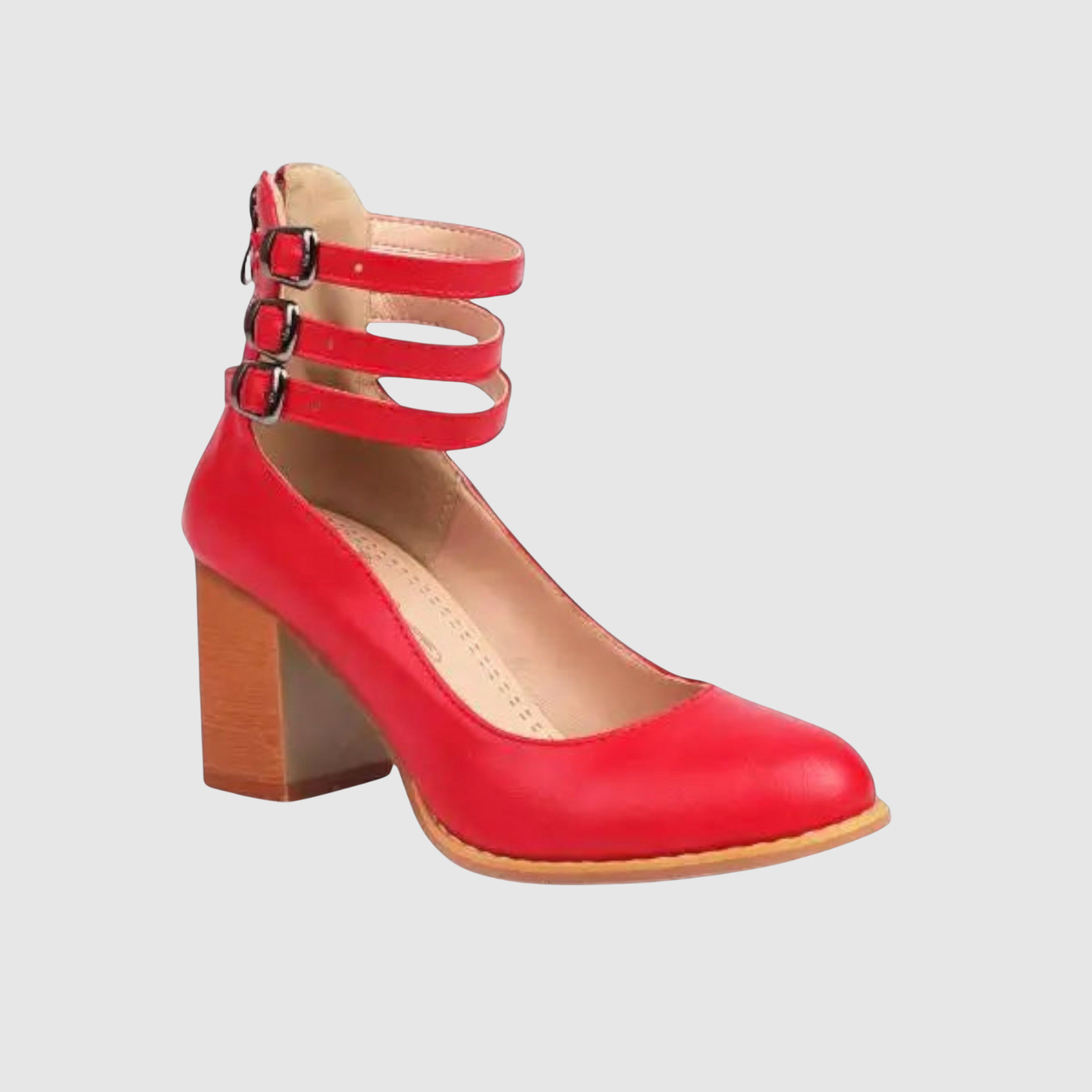 Teodora - Sandały z paskiem wokół kostki