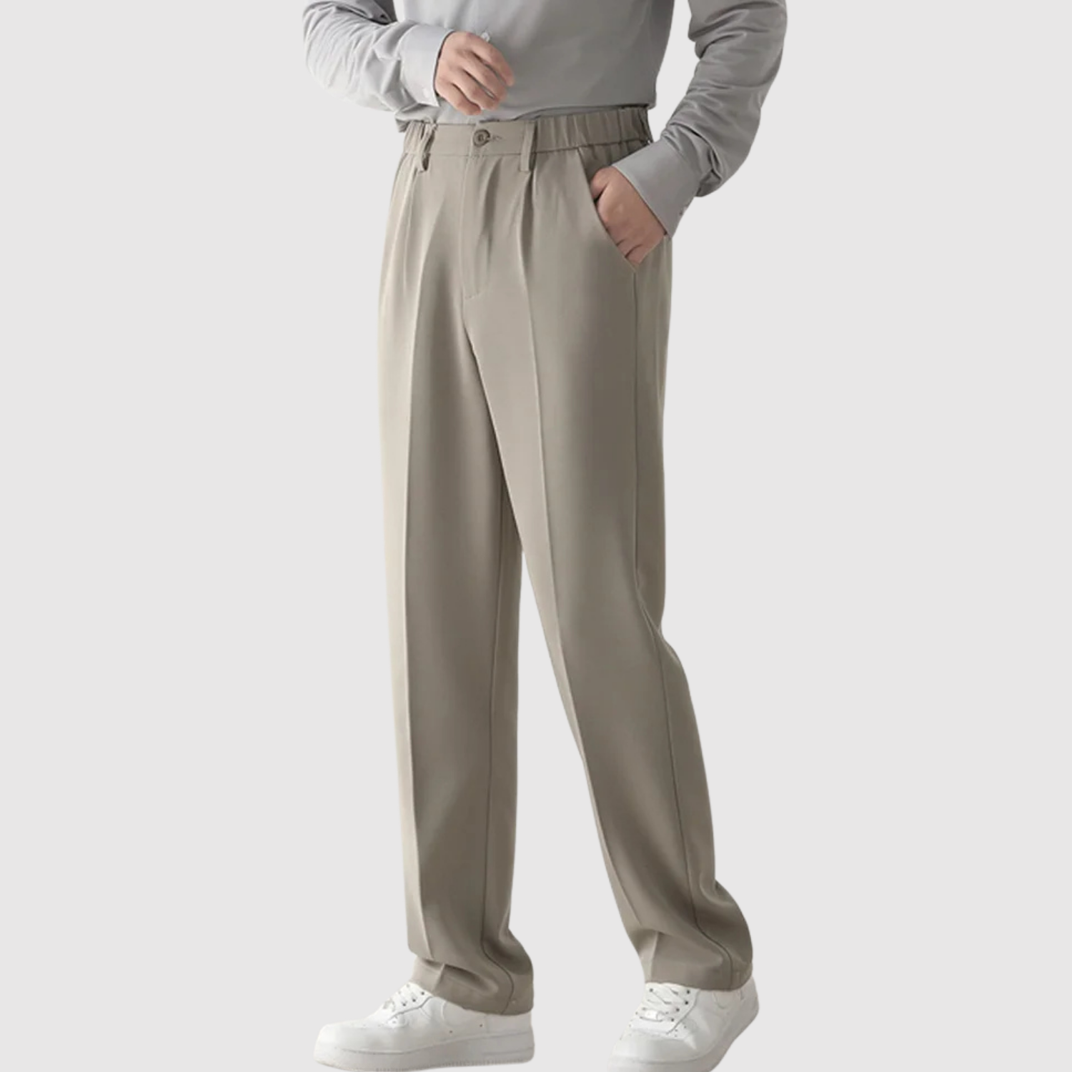 Leo – Luźne spodnie z lekkiego materiału