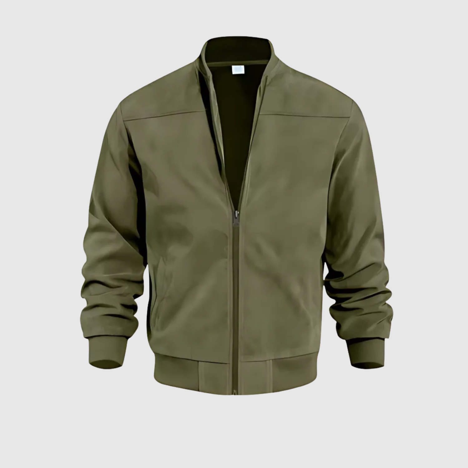 Šimon – Kurtka bomberka z materiału zamszowego