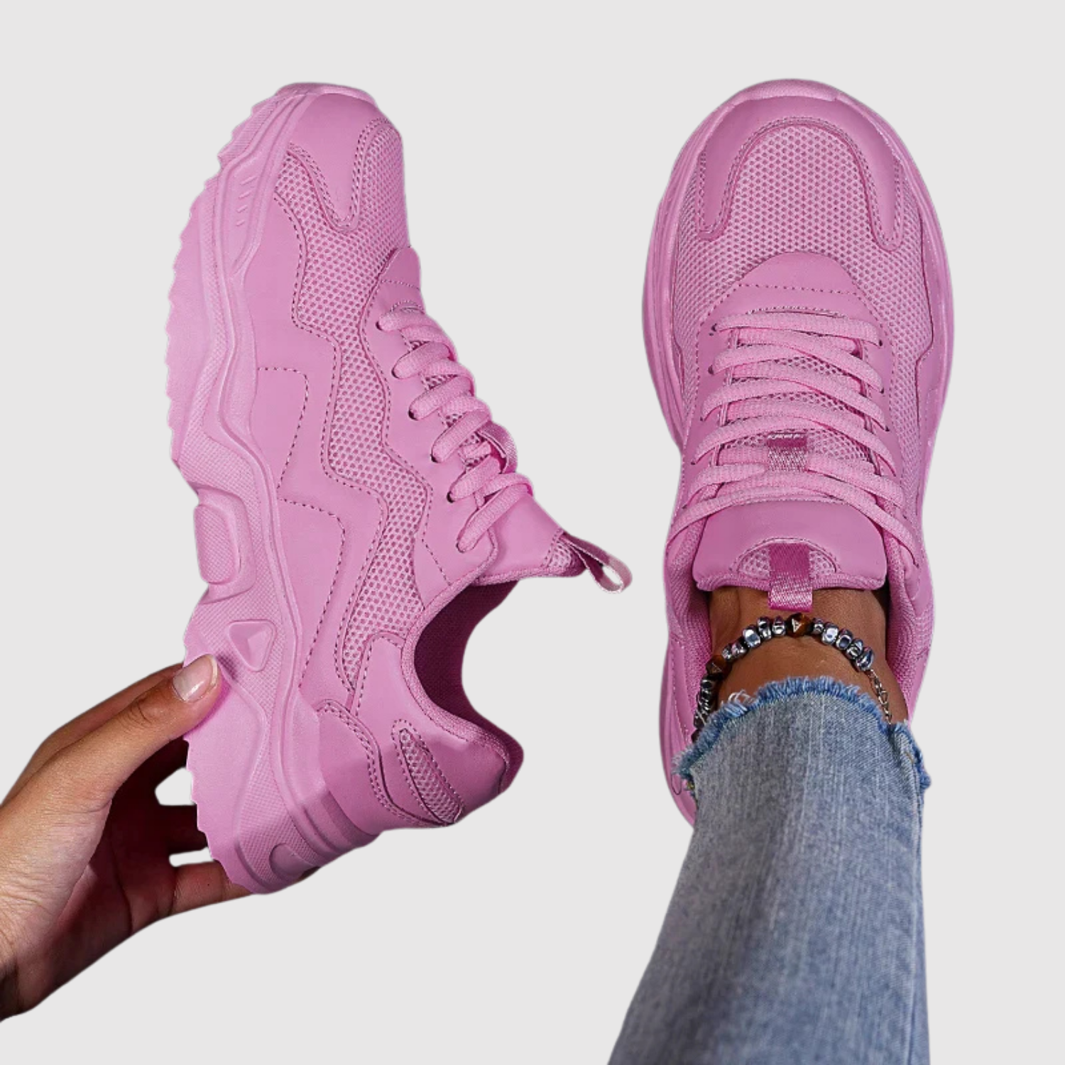 Rita – Objętościowe tenisówki o nowoczesnym stylu