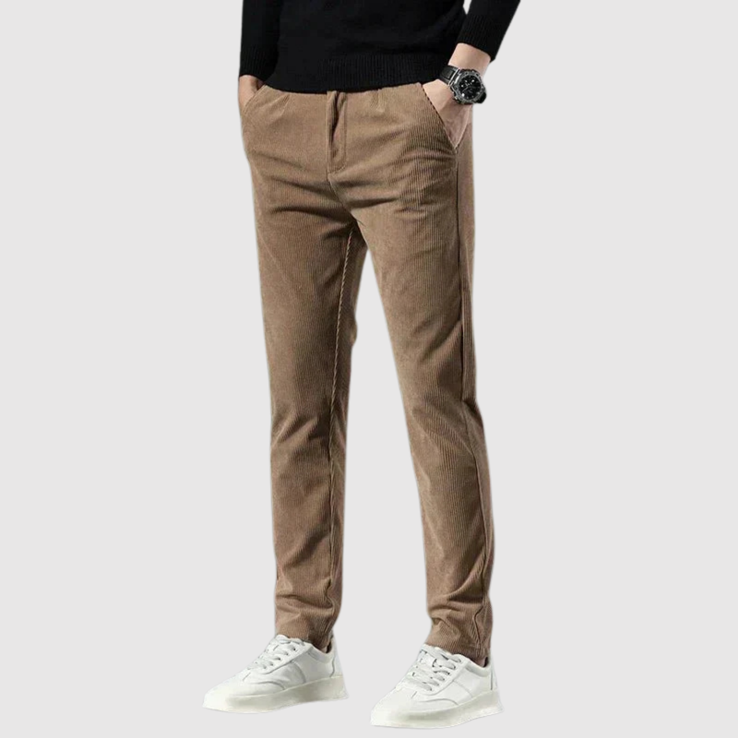 Leo – Spodnie z miękkiego zamszu