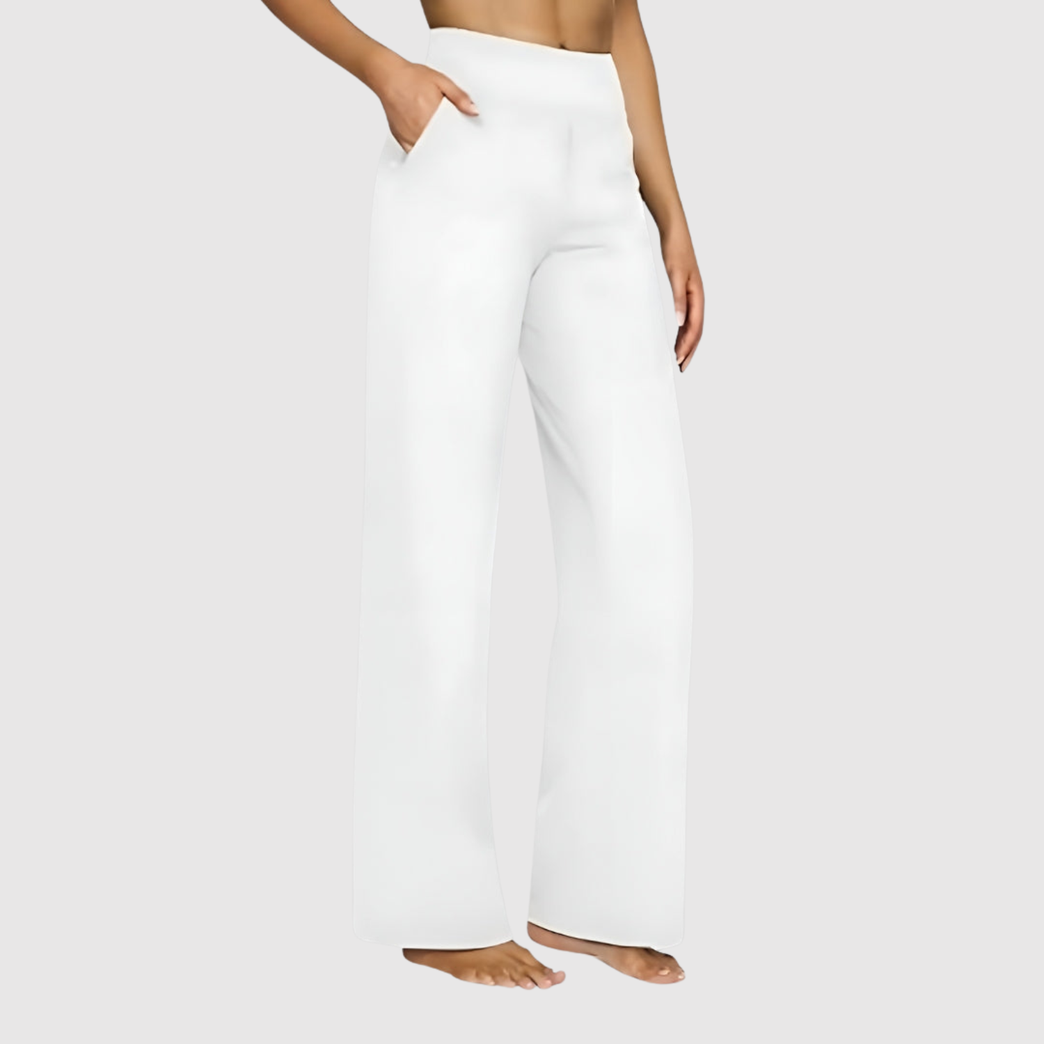 Mira - Eleganckie spodnie z prostymi nogawkami