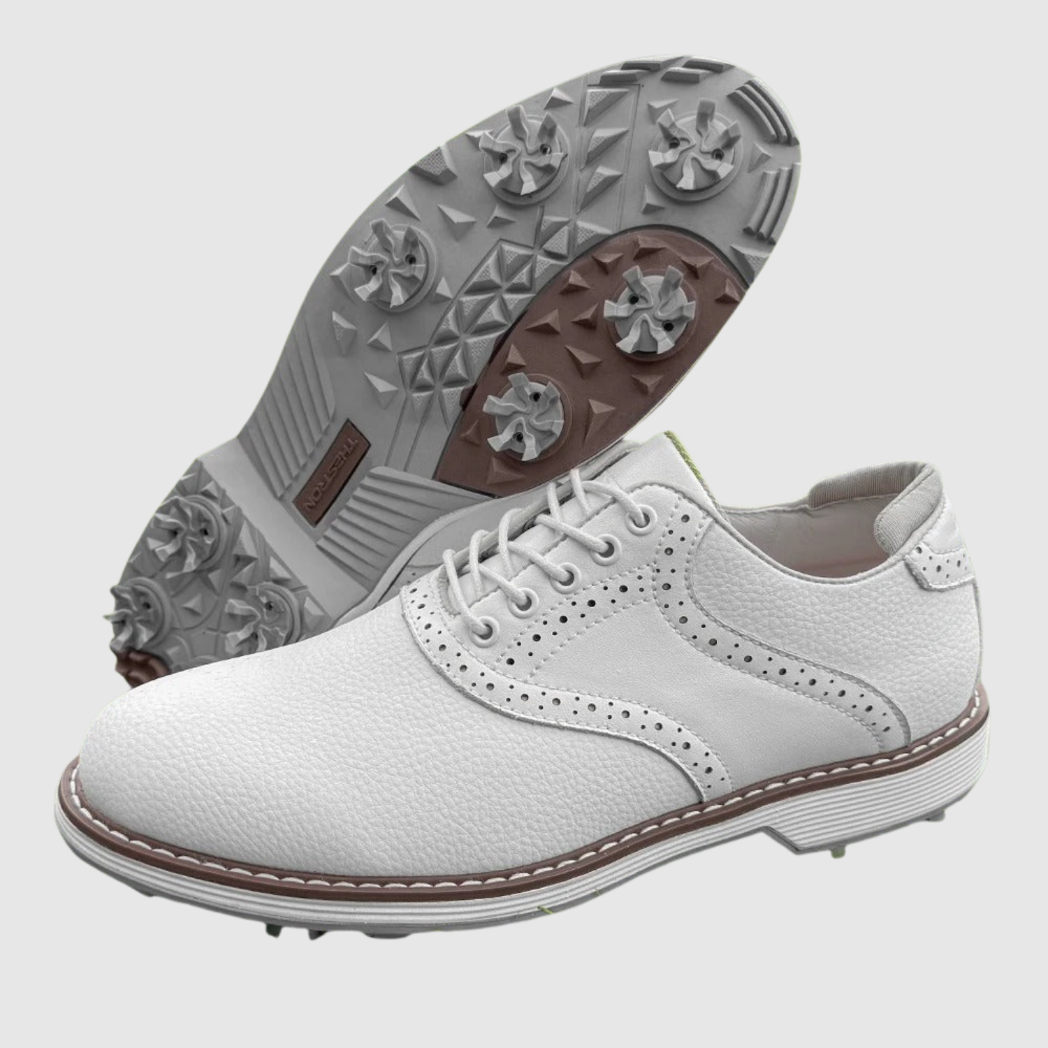 Viktor – Klasyczne buty golfowe ze skóry z dobrym gripem