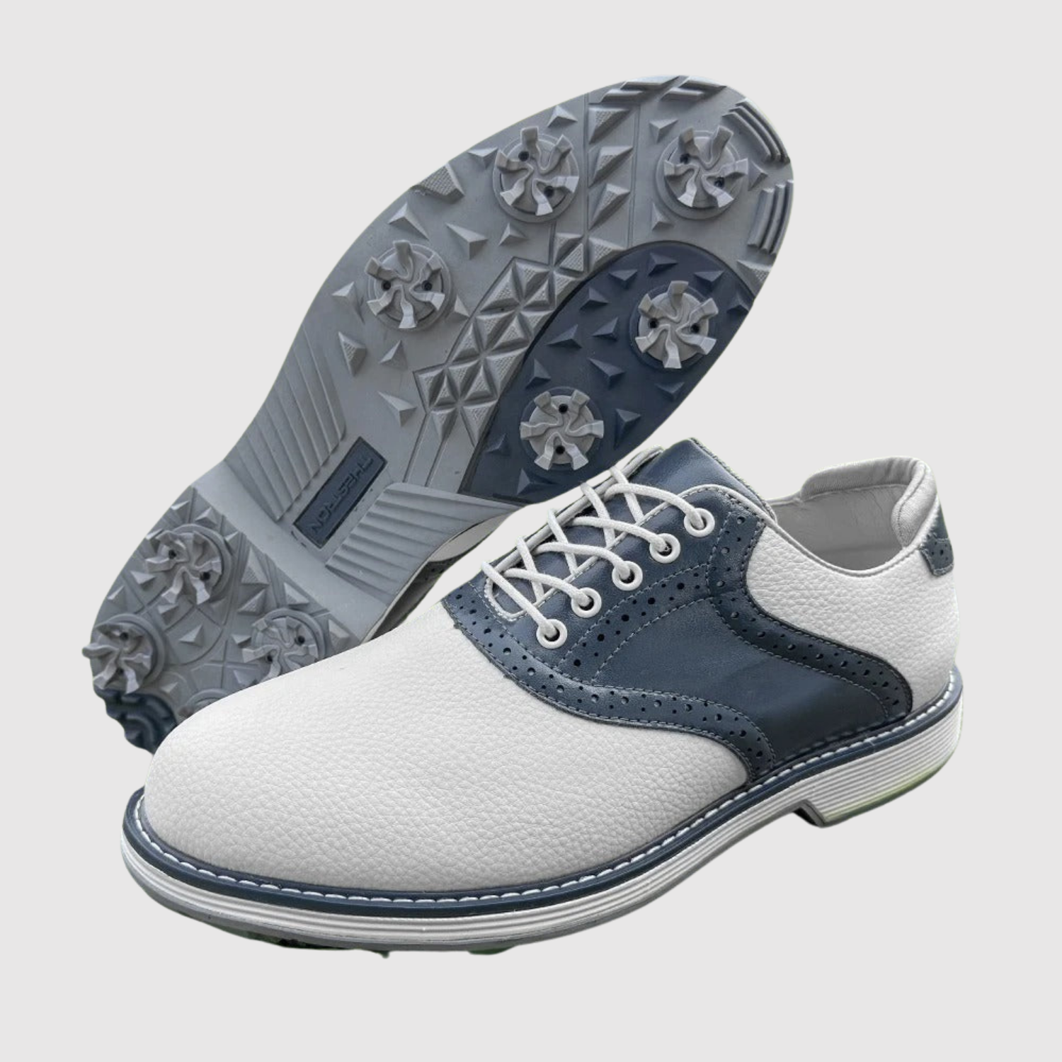 Viktor – Klasyczne buty golfowe ze skóry z dobrym gripem