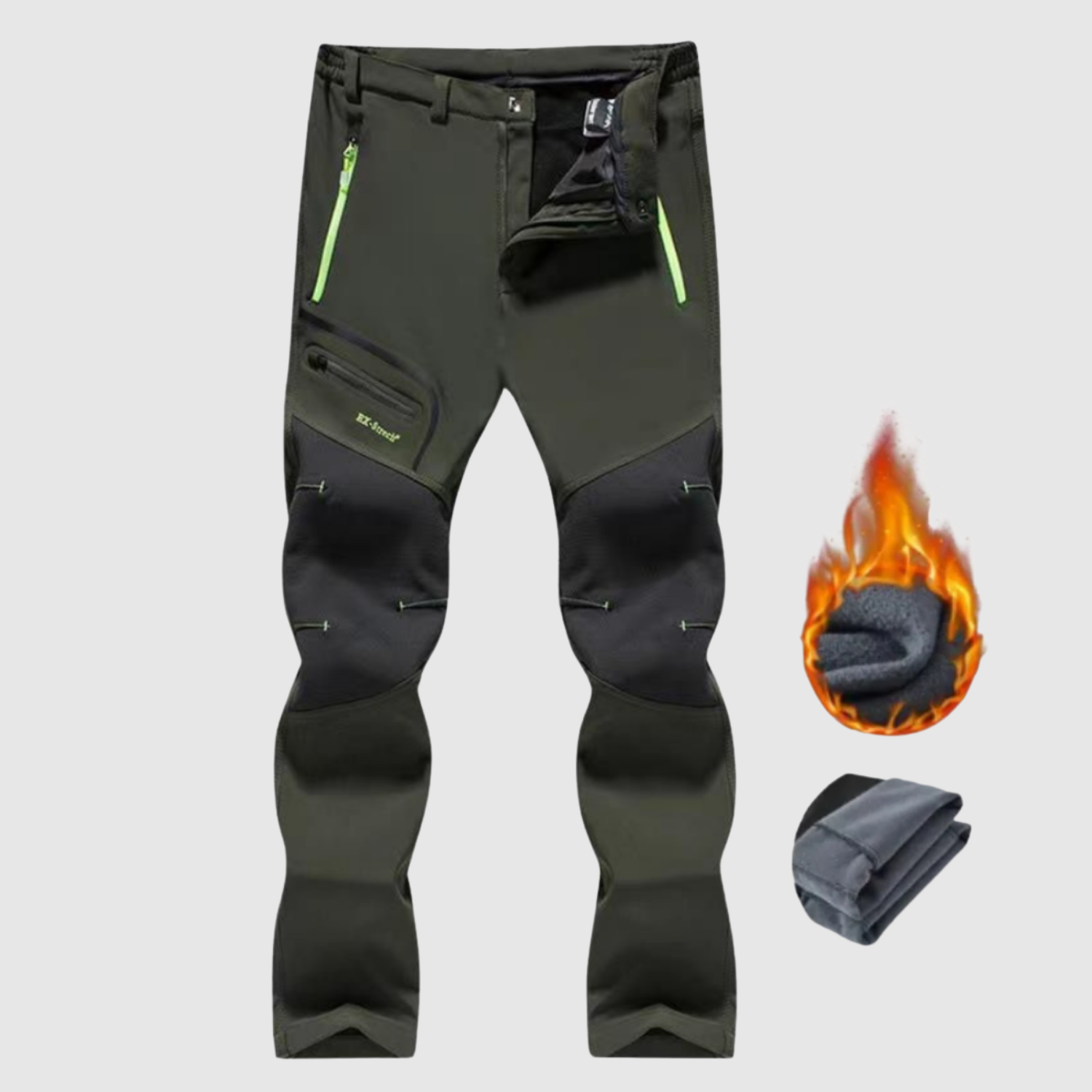 Leo - Ciepłe spodnie turystyczne na zimowe warunki