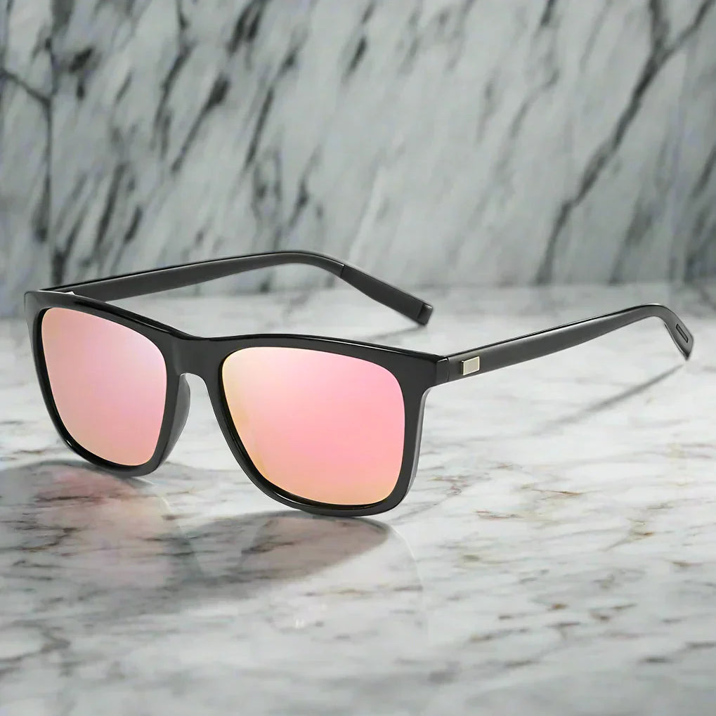 Alex – Okulary przeciwsłoneczne w klasycznym stylu pilotów z lustrzanymi szkłami