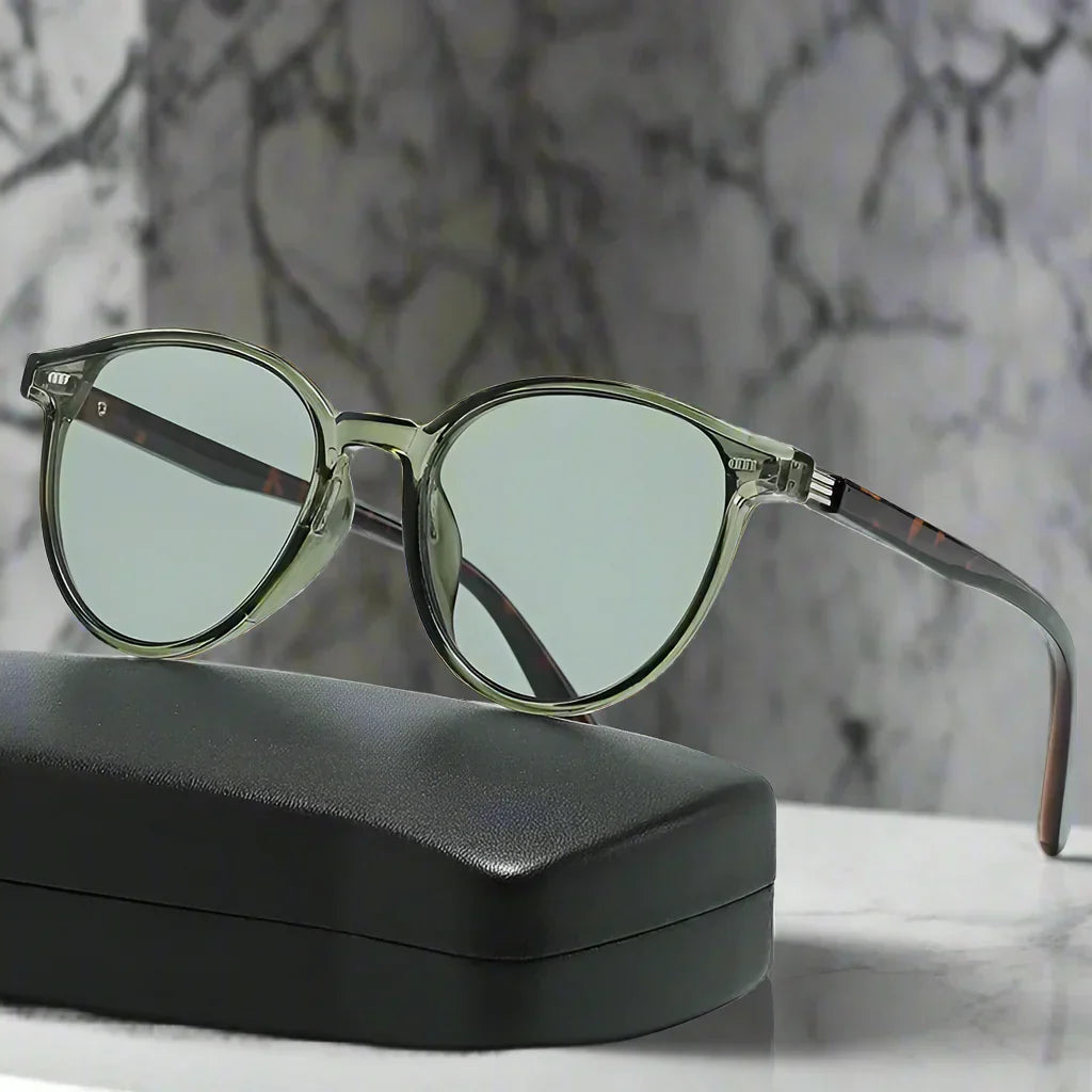 Alex – Okrągłe okulary przeciwsłoneczne w stylu retro