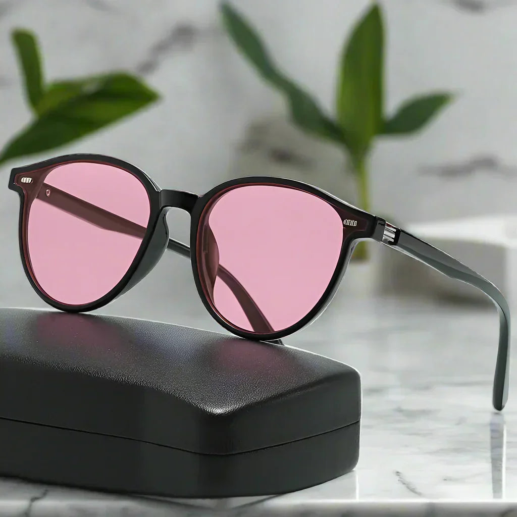 Alex – Okrągłe okulary przeciwsłoneczne w stylu retro